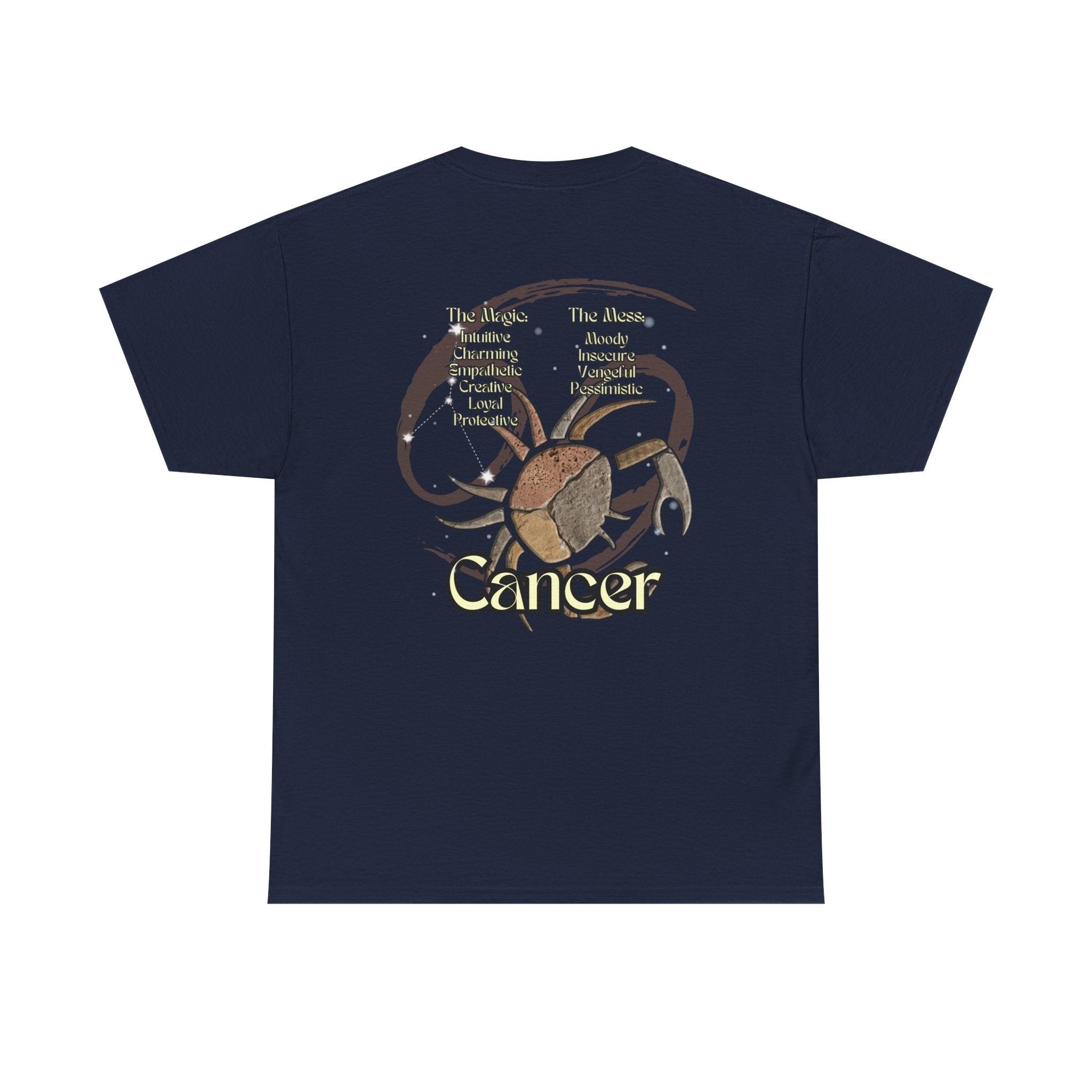 The Zodiac Society T-Shirt —  Cancer Astrology Graphic Tee