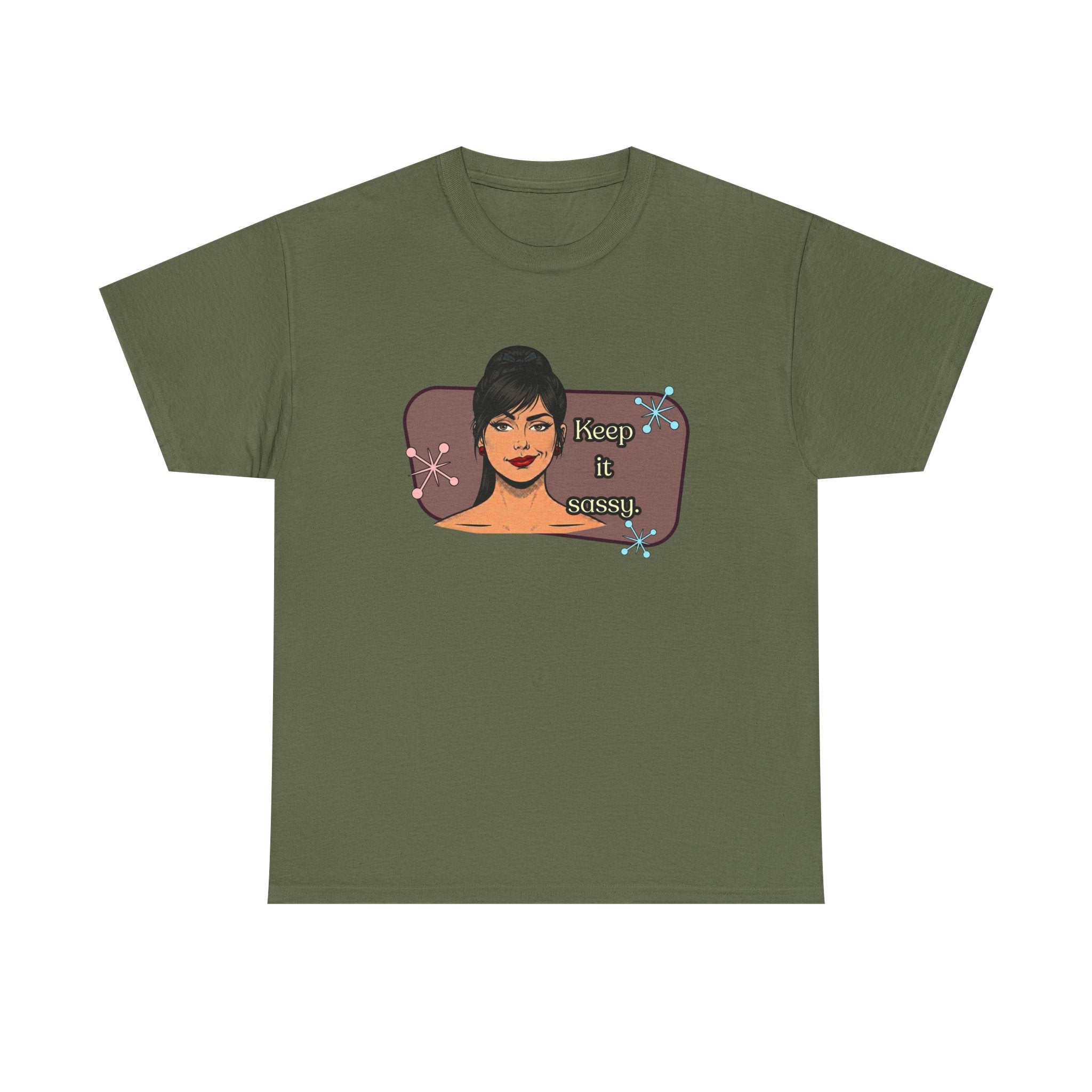 Keep It Sassy Retro Tee — Vintage Style Graphic Tee