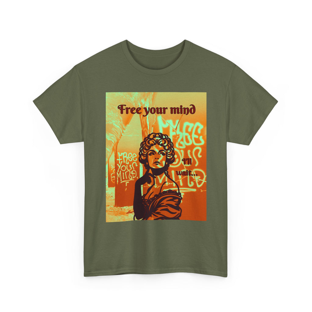 Common Courtesy — Vintage Graffiti Free Your Mind Graphic Tee