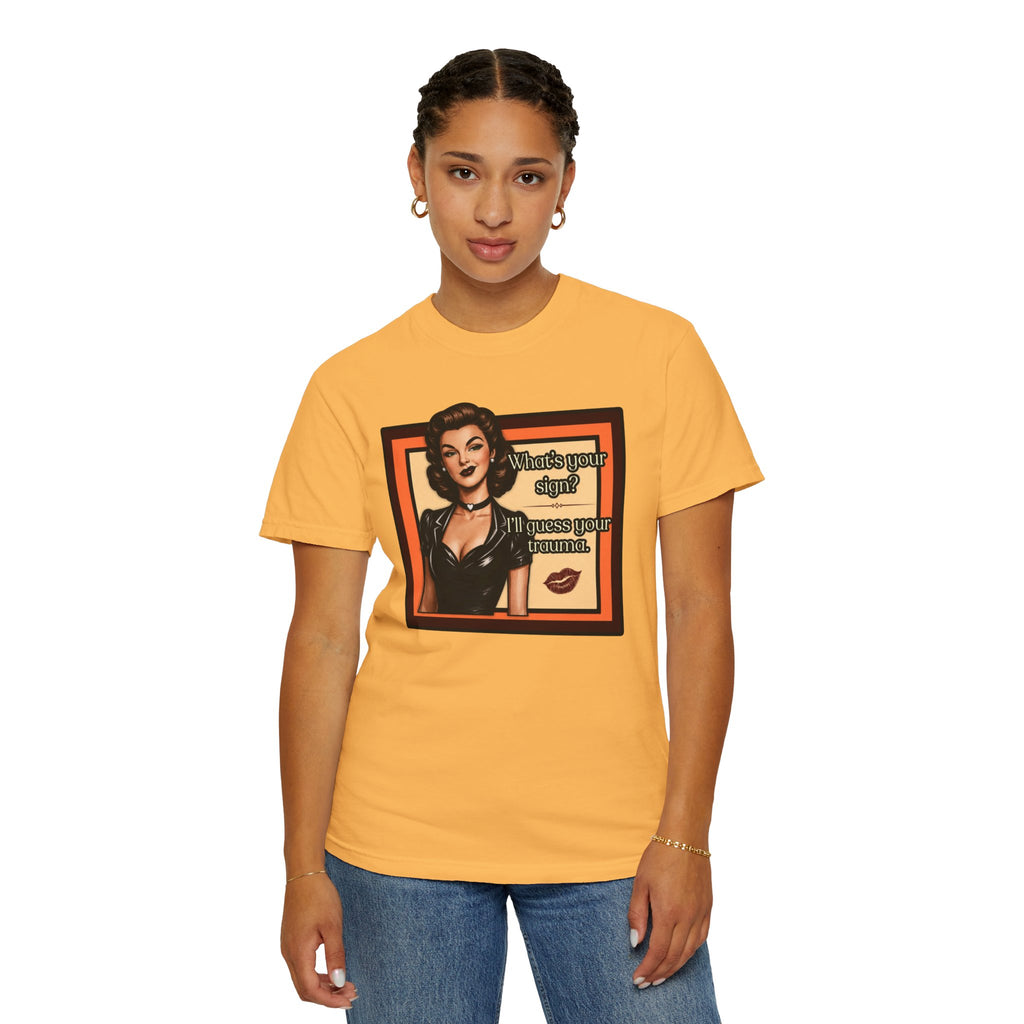 What's Your Sign? Retro T-Shirt — Curated and Refined Graphic Tee
