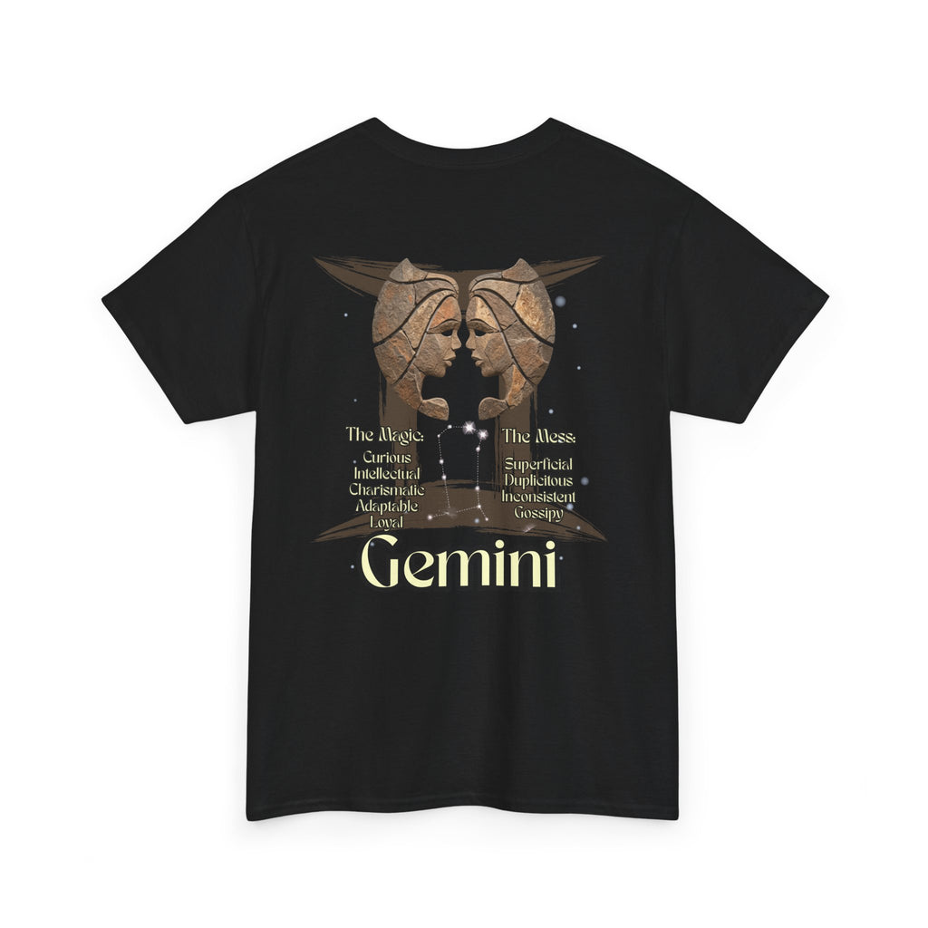 The Zodiac Society T-Shirt — Gemini Astrology Graphic Tee