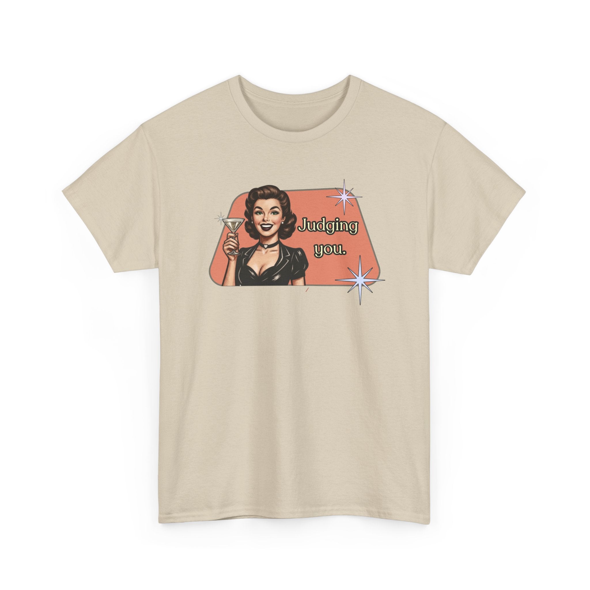 Judging You Retro T-Shirt — Vintage Style Graphic Tee