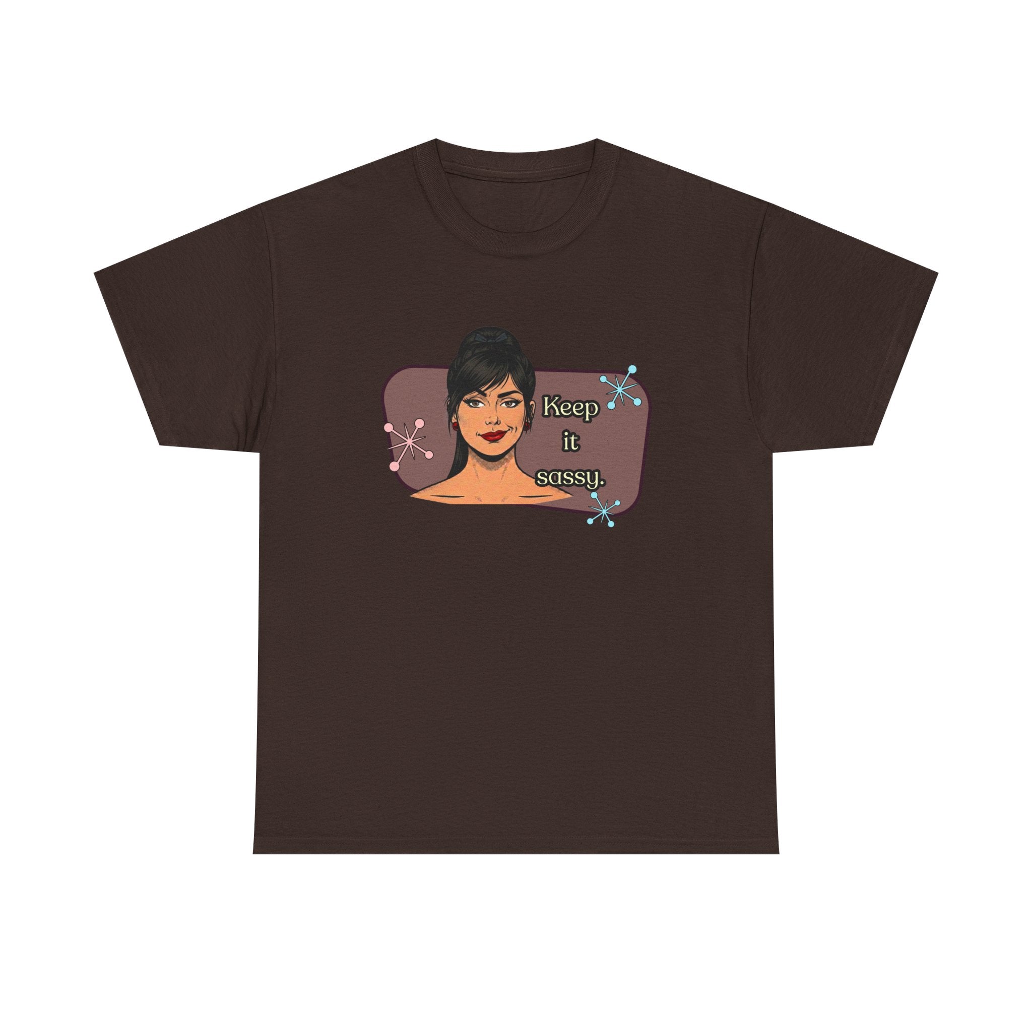Keep It Sassy Retro Tee — Vintage Style Graphic Tee