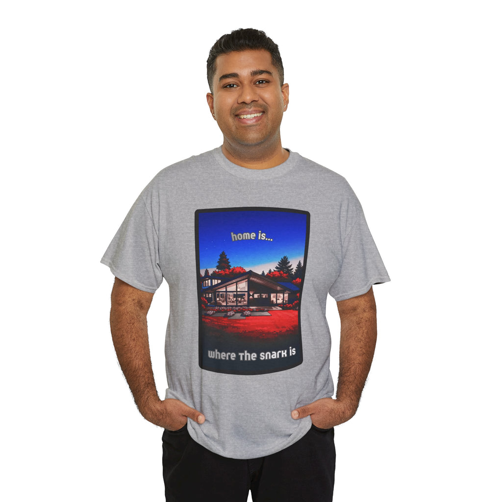 Home Is Where the Snark Is T-Shirt — Retro MCM Graphic Tee
