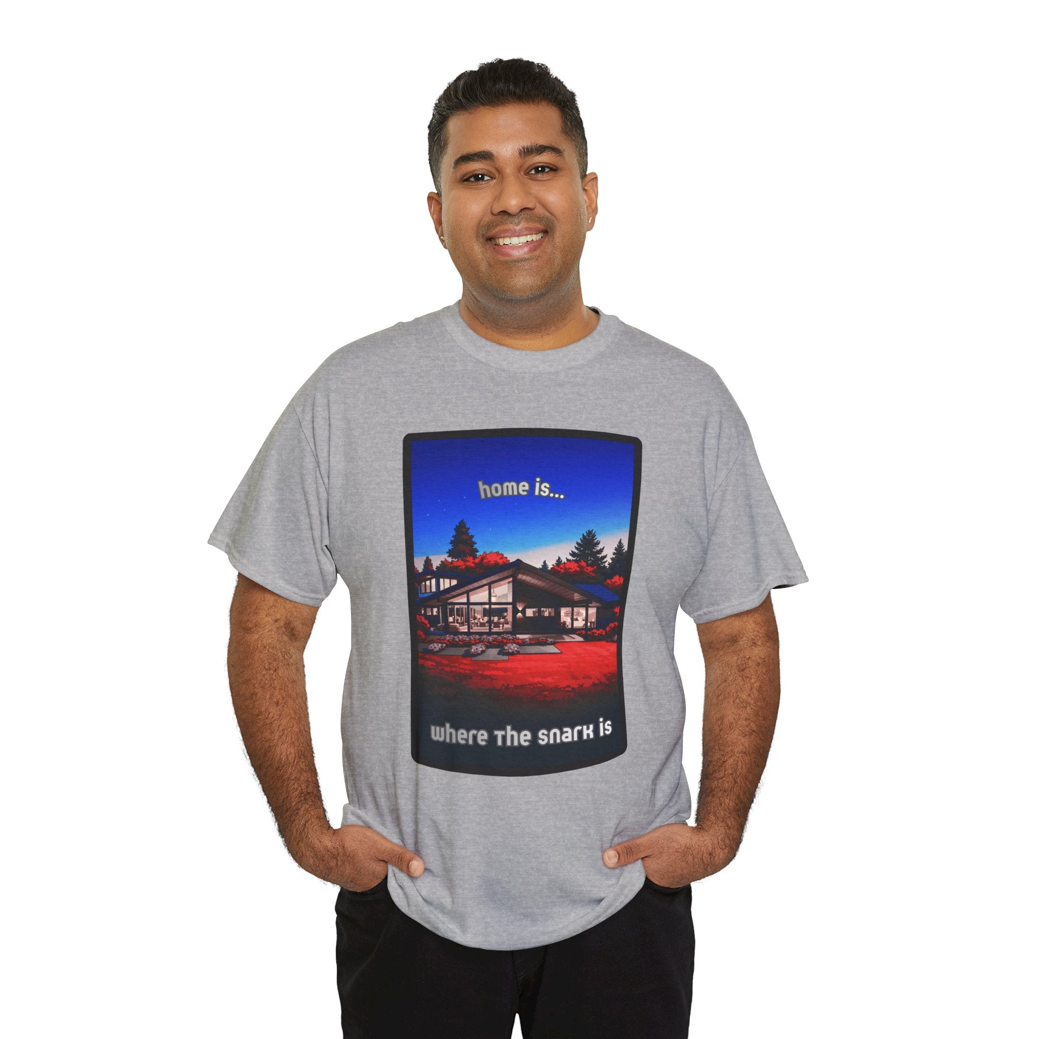 Home Is Where the Snark Is T-Shirt — Retro MCM Graphic Tee