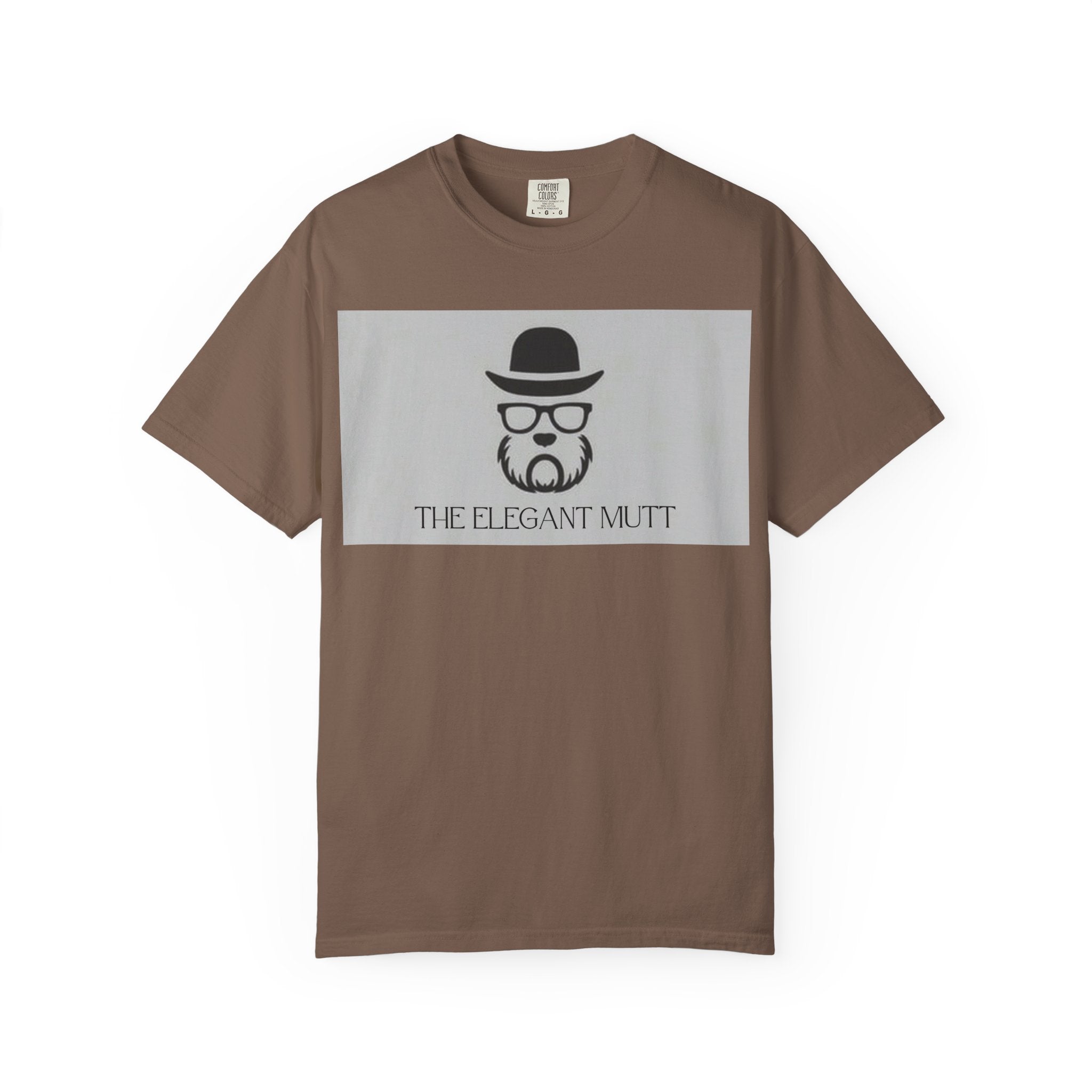 The Elegant Mutt Retro T‑Shirt — Vintage Style Mutt Logo Graphic Tee