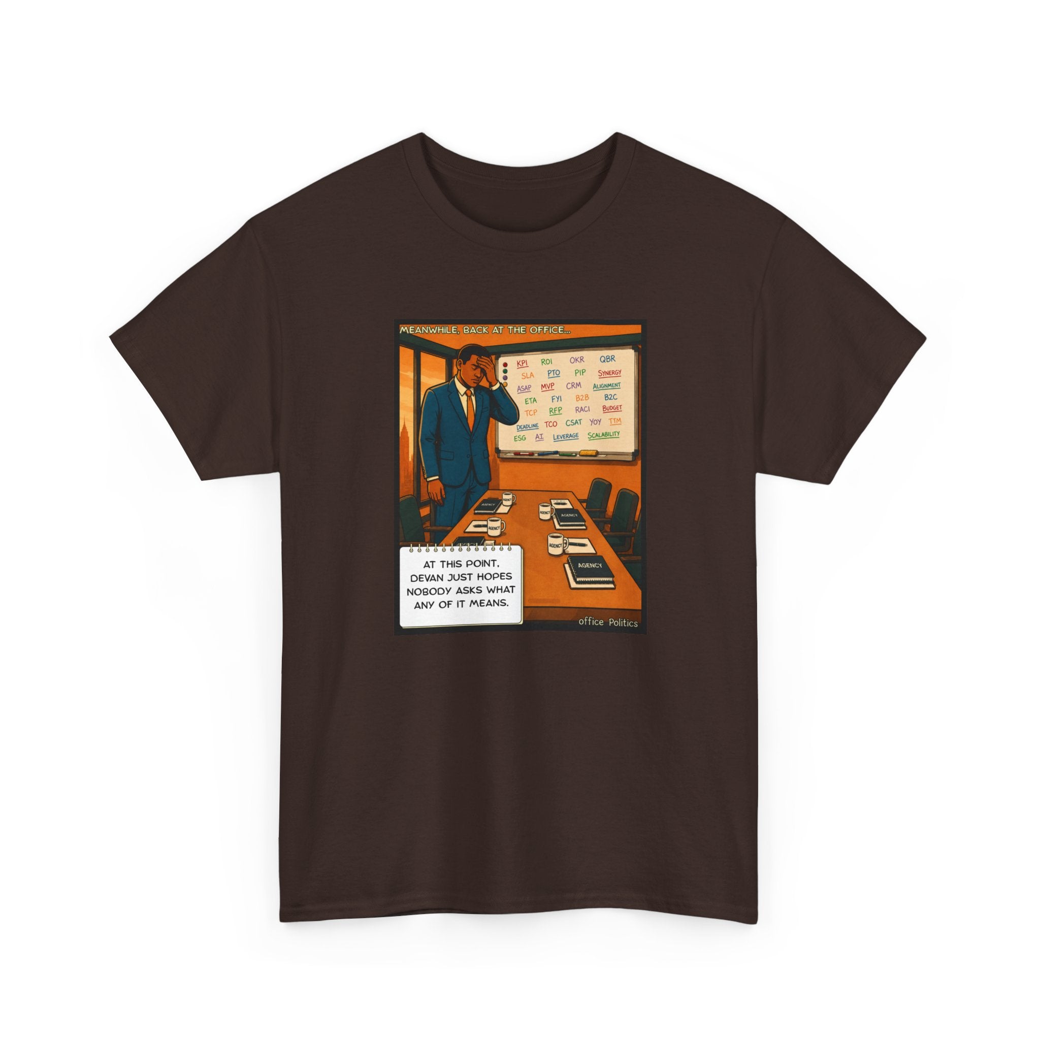 office Politics Retro T-Shirt — Devan's Definitions Graphic Tee