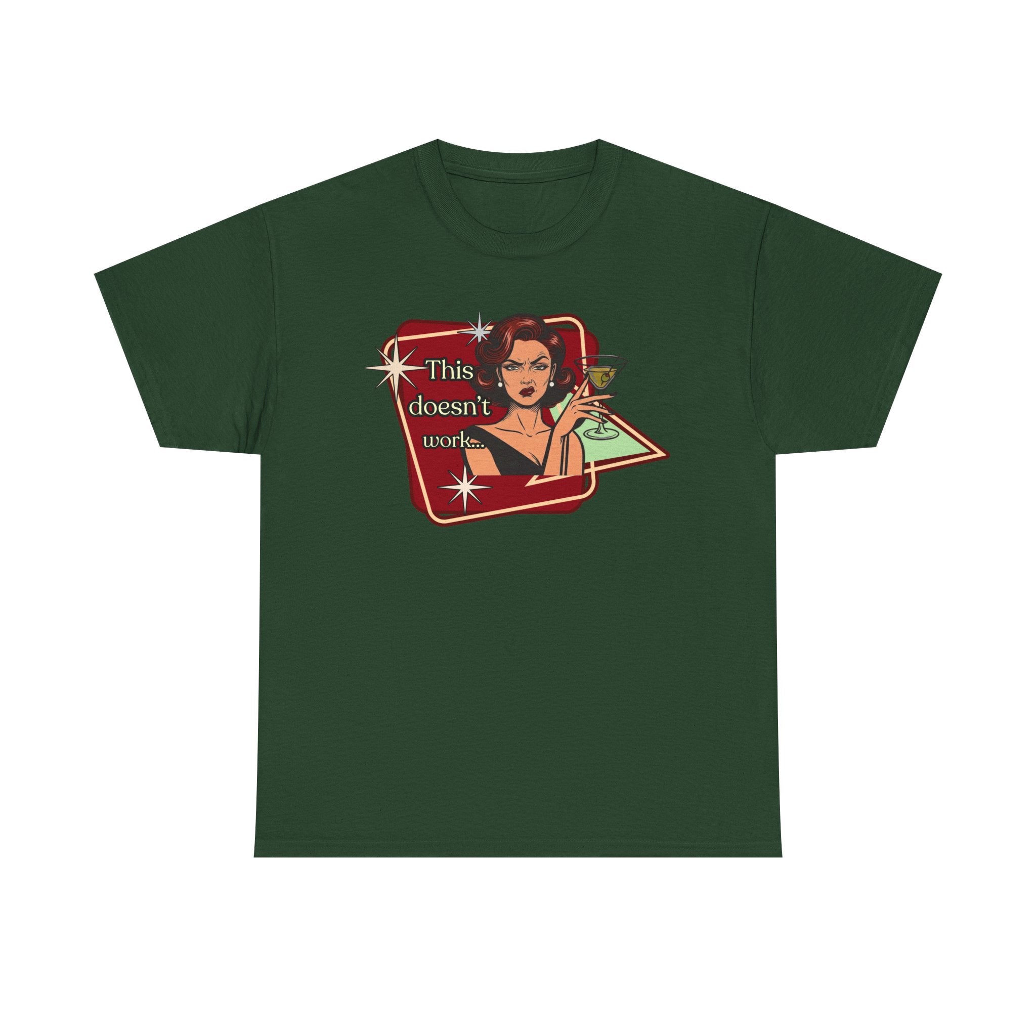 This Doesn't Work Retro Tee — Vintage Style Graphic Tee