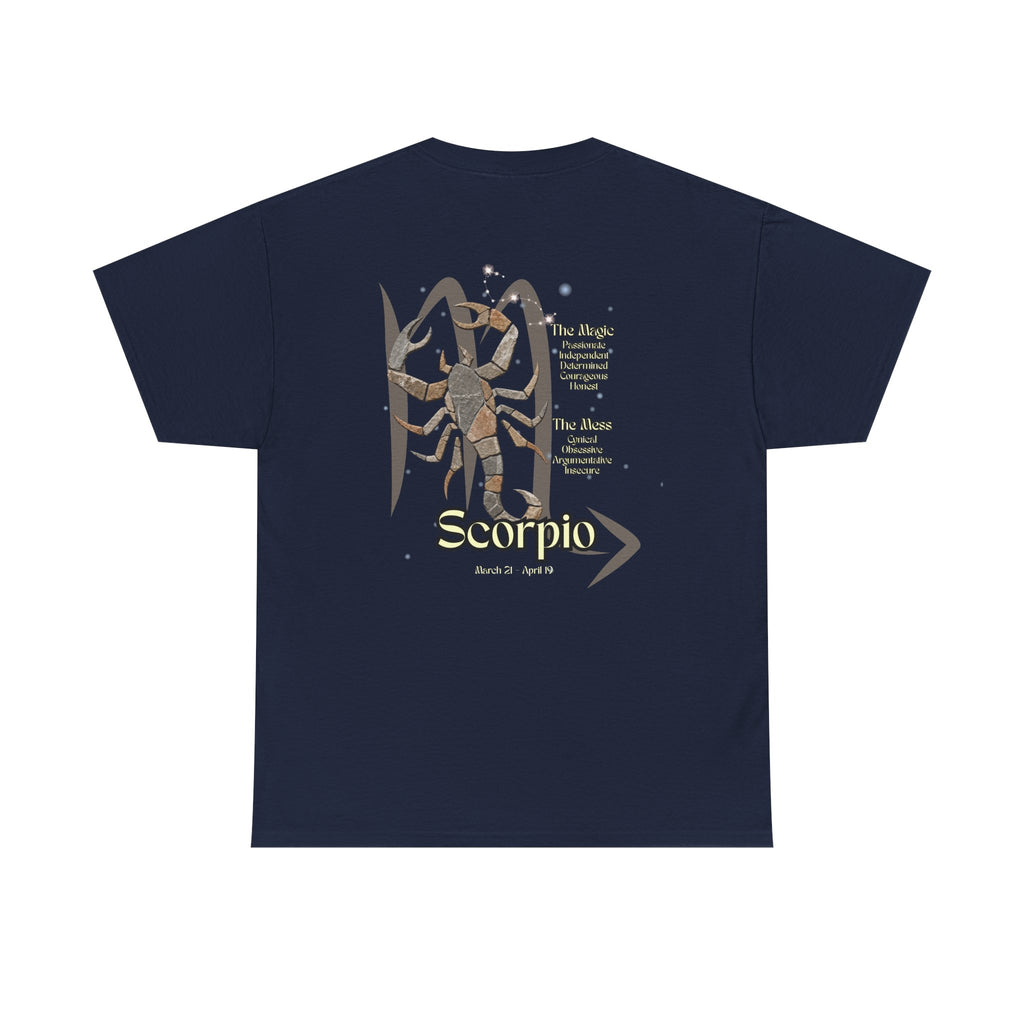 The Zodiac Society Astrology T-Shirt — Scorpio Graphic Tee