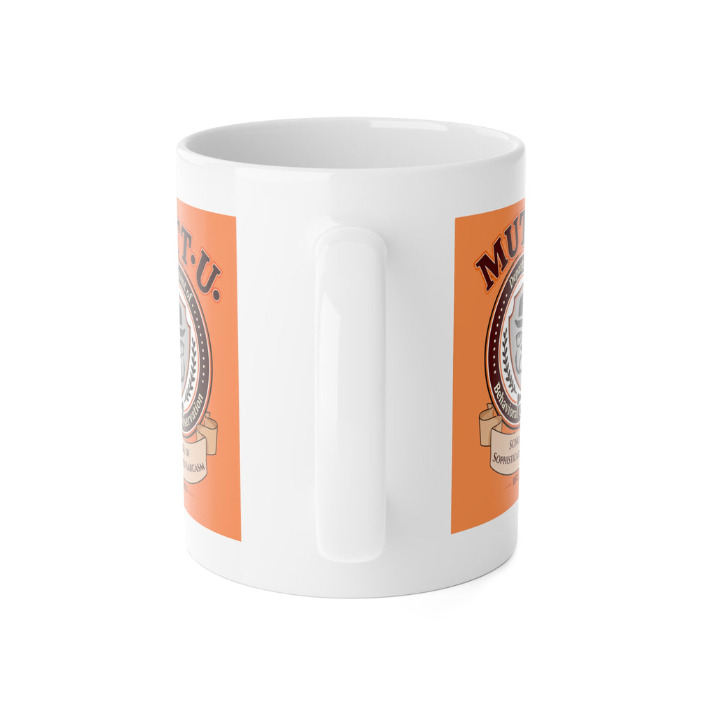 Mutt U Behavioral Observation Ceramic Mug — Campus Coffee Cup (11oz)