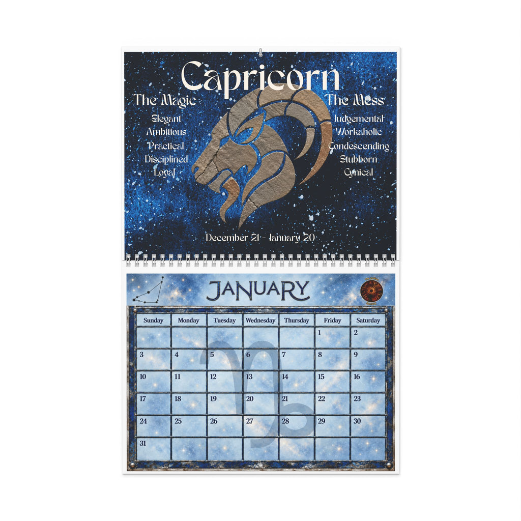 2027 Zodiac Society Wall Calendar