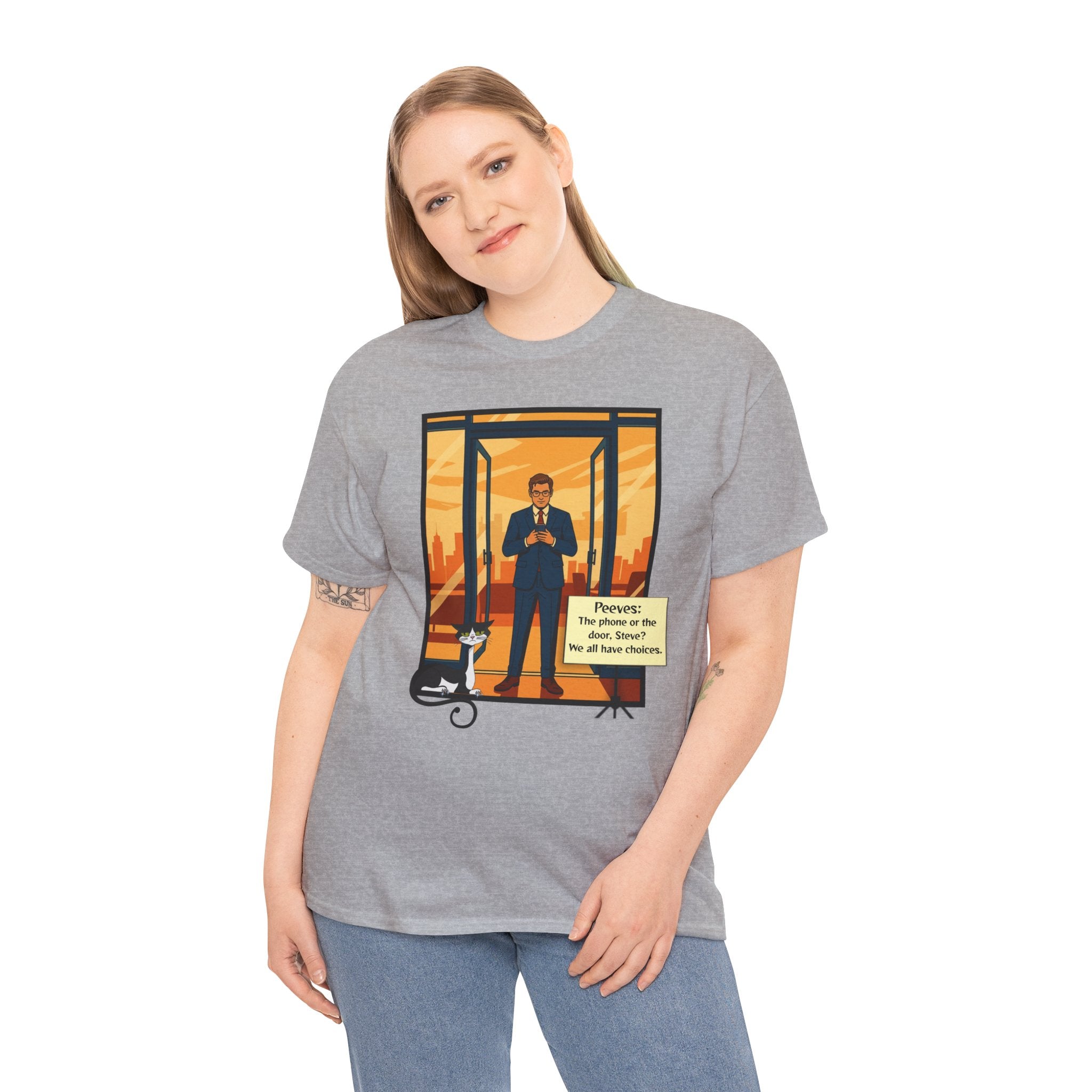 Peeves: Choices T-Shirt - Steve Touches a Nerve Graphic Tee