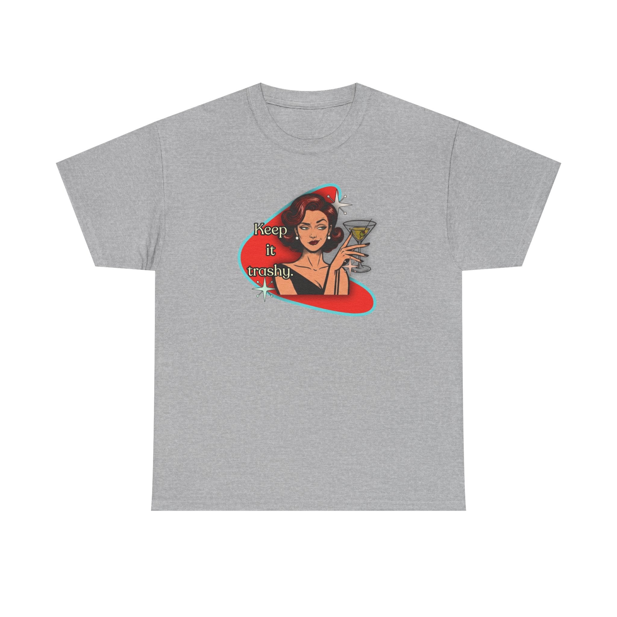 Keep it Trashy Retro Tee – Vintage Style Graphic Tee