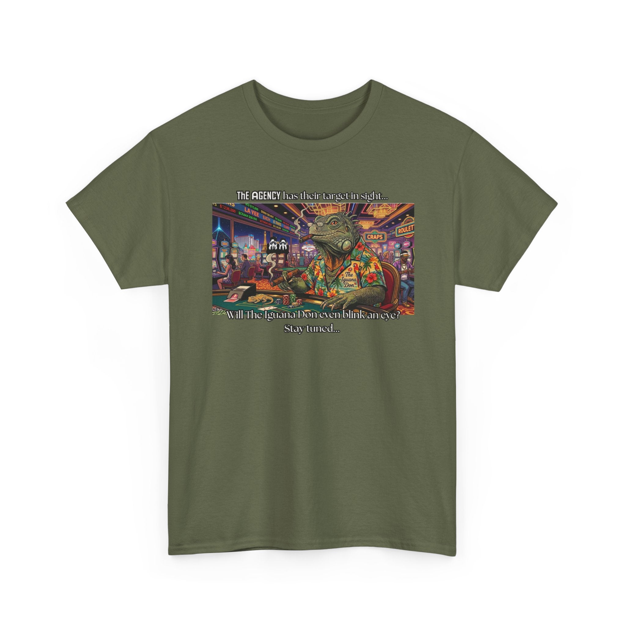 The Iguana Don T #2  -- Original Mob Boss Vegas Retro Graphic Tee