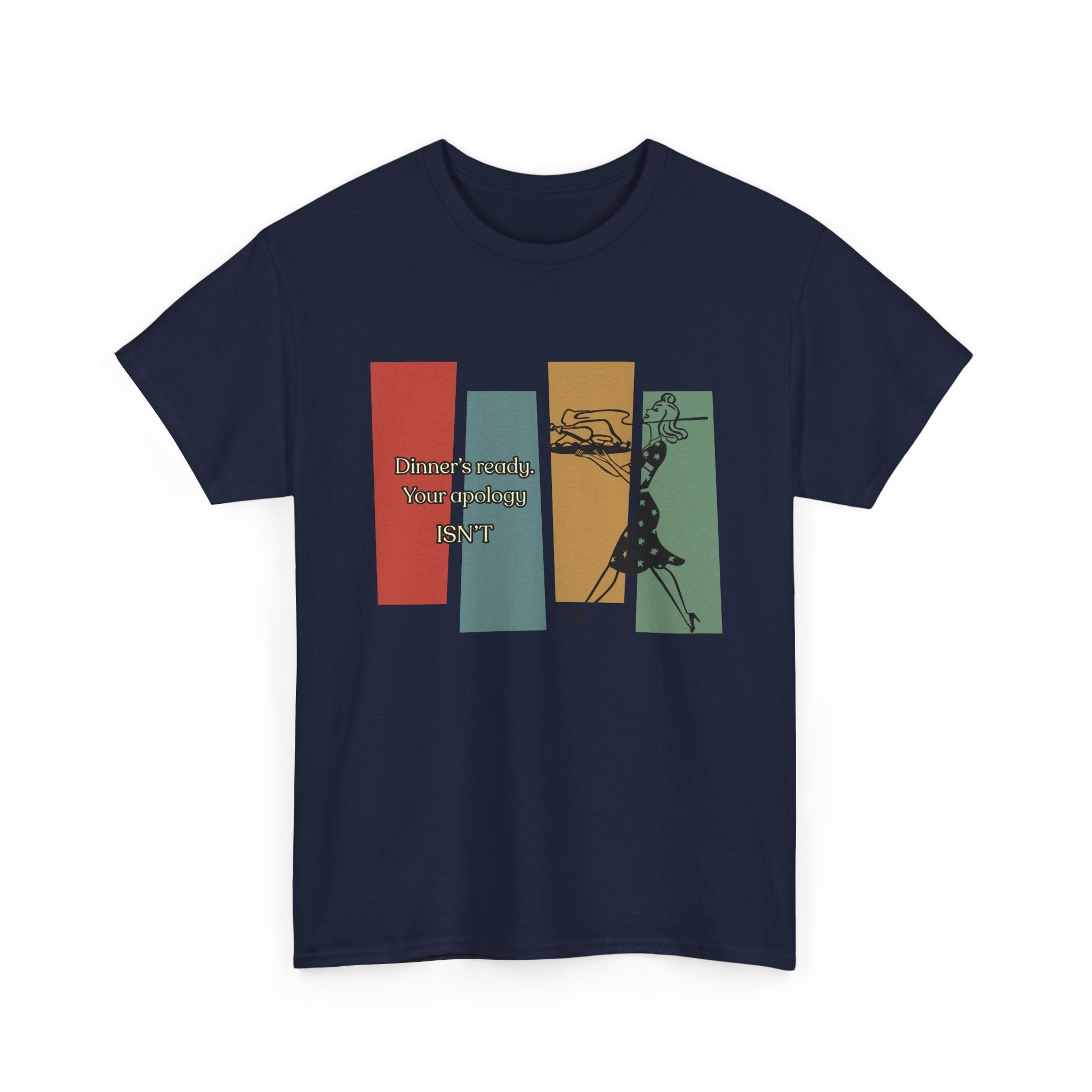 "Common Courtesy" Vintage, Graphic Tee – Dinner's Ready T-Shirt
