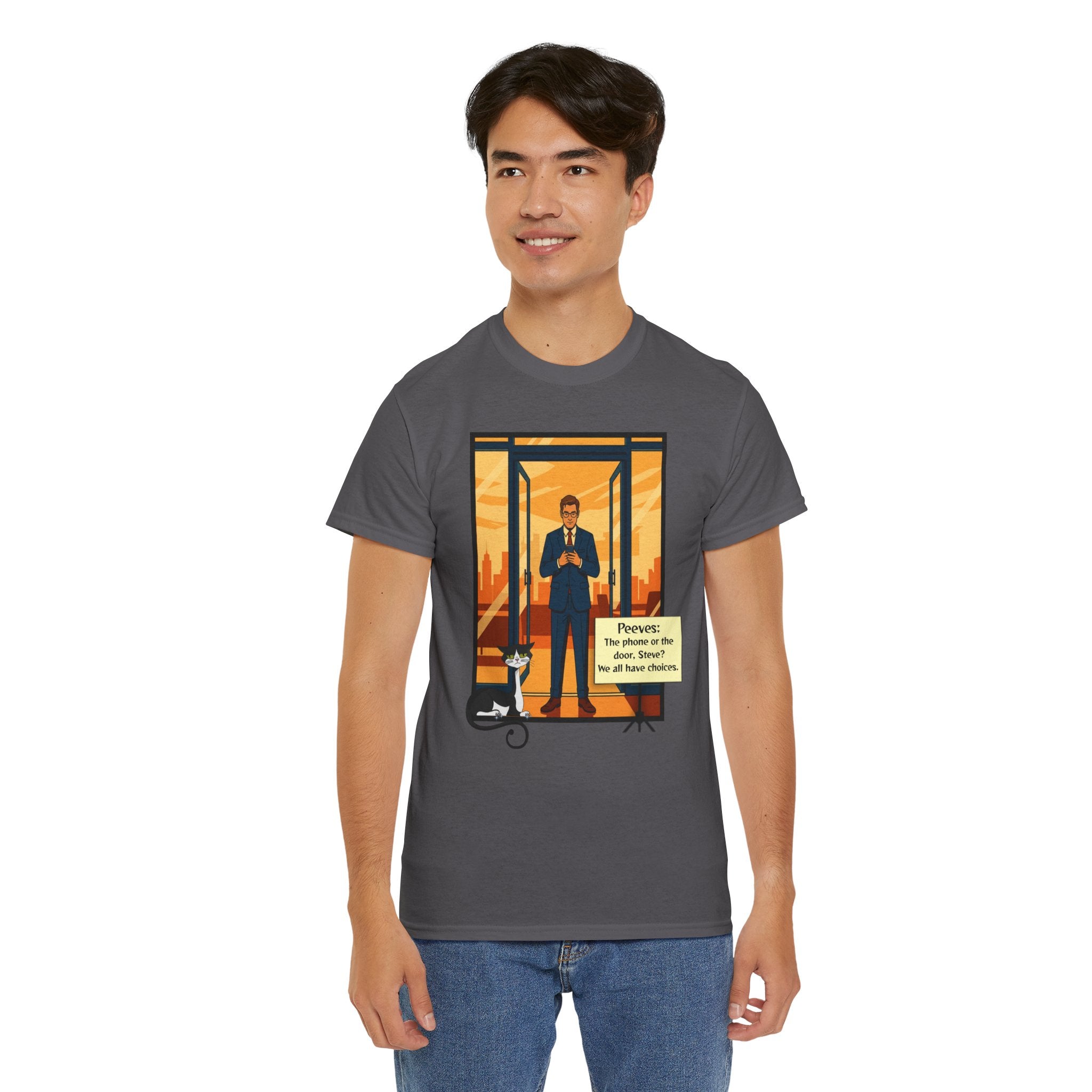 Peeves: Choices T-Shirt - Steve Touches a Nerve Graphic Tee