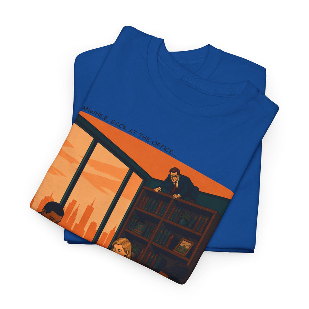 office Politics Retro T-Shirt — Steve's Overview Vintage Style Graphic Tee