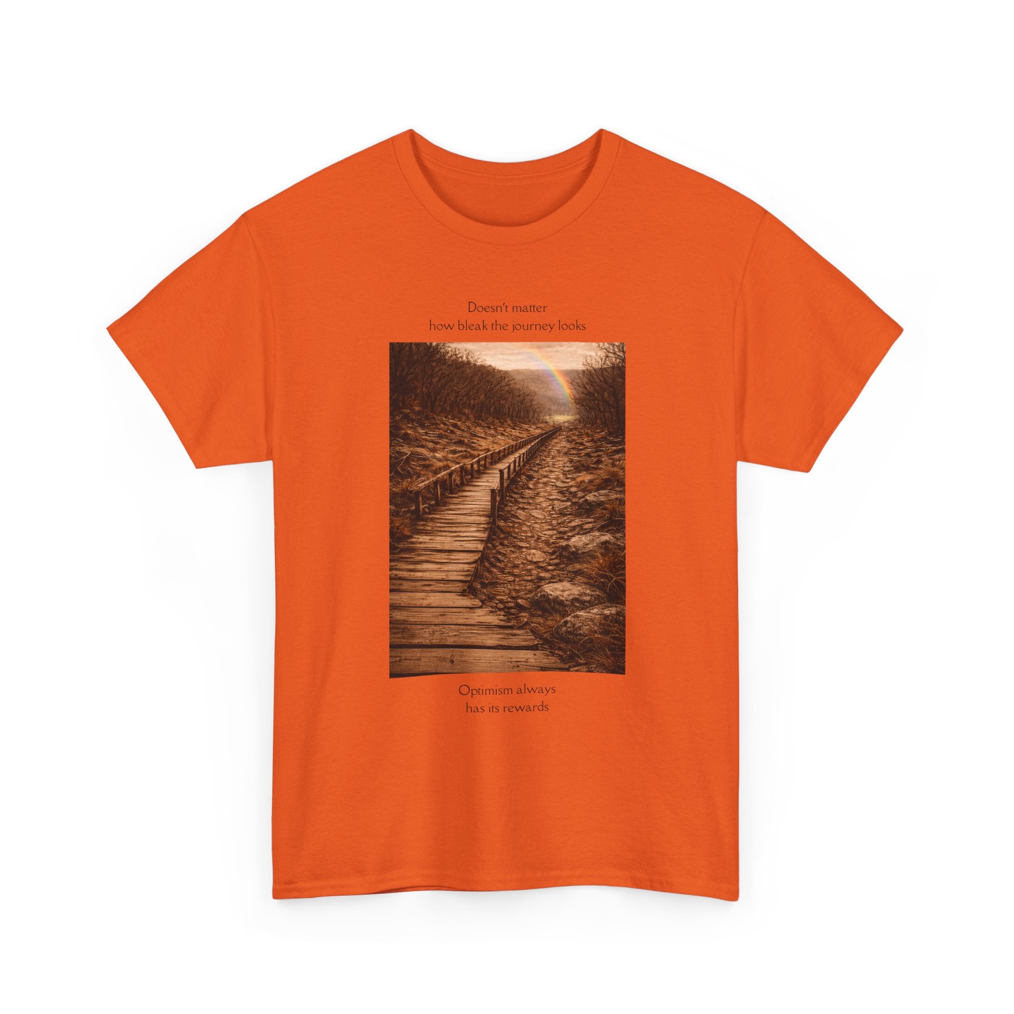 Inspirational Nature T-Shirt - Choose Your Own Path Scenic Graphic Tee