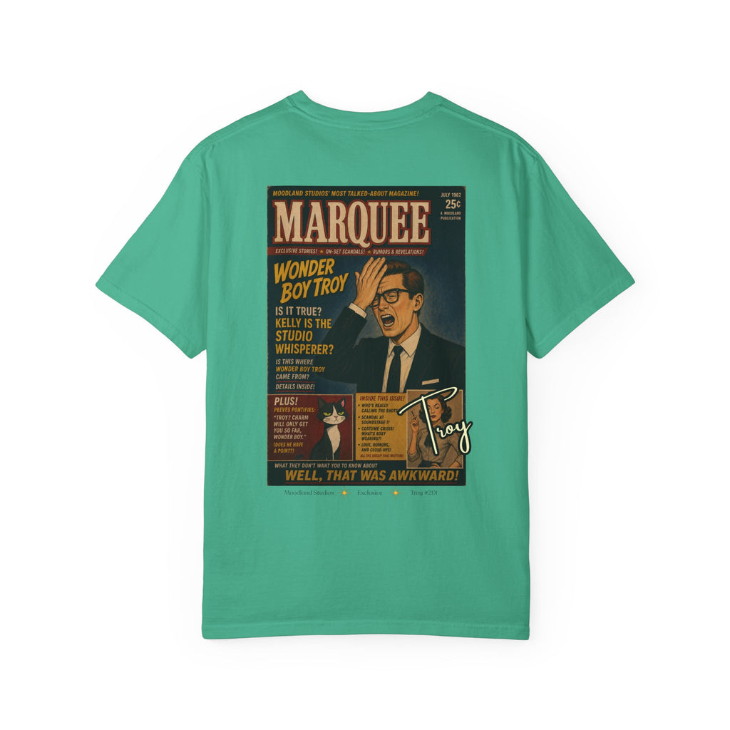 Moodland Studios Marquee Retro T-Shirt  —  Vintage Wonder Boy Troy Poster Tee