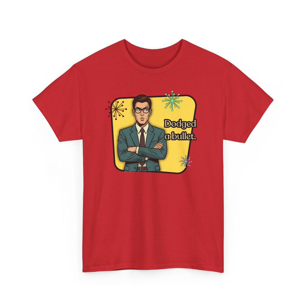 Dodged A Bullet Retro T‑Shirt — Vintage Style Graphic Tee