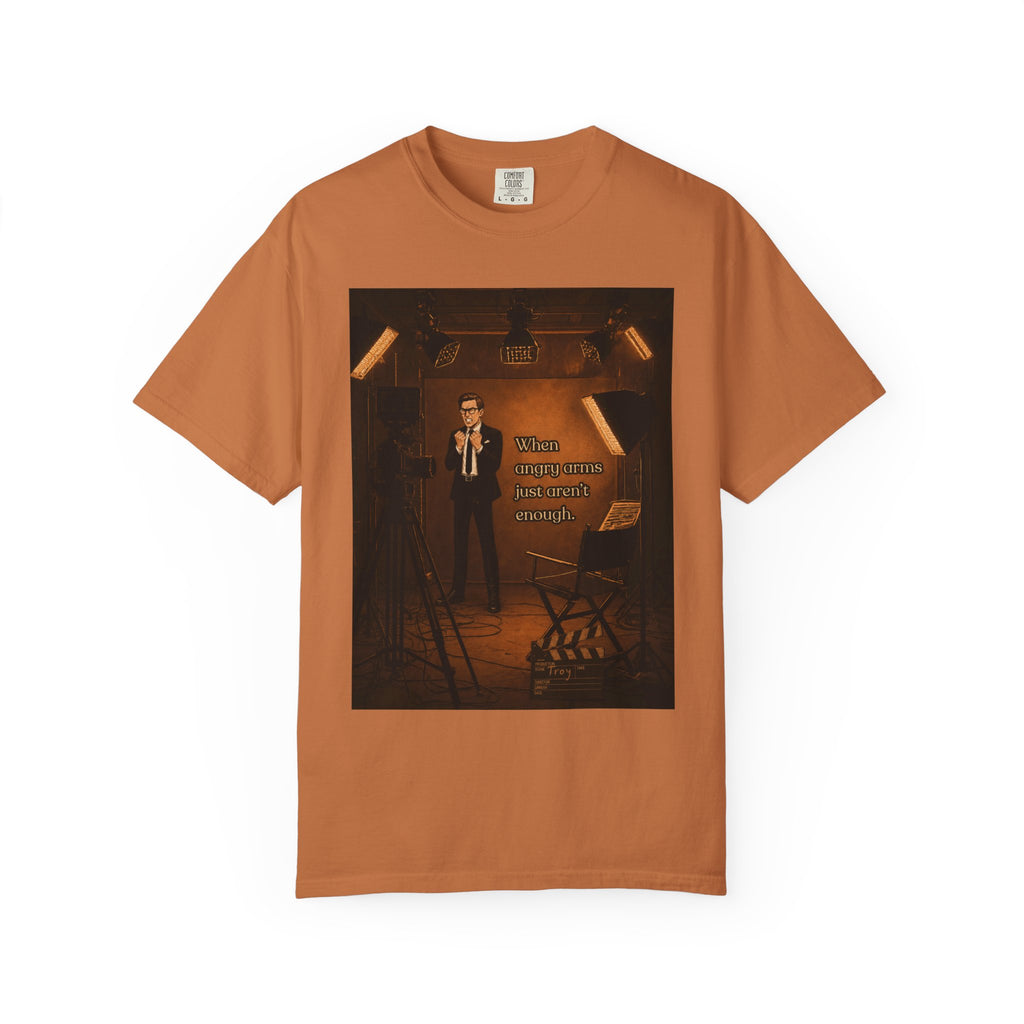 Troy's Angry Arms Retro T-Shirt — Vintage Style Graphic Tee