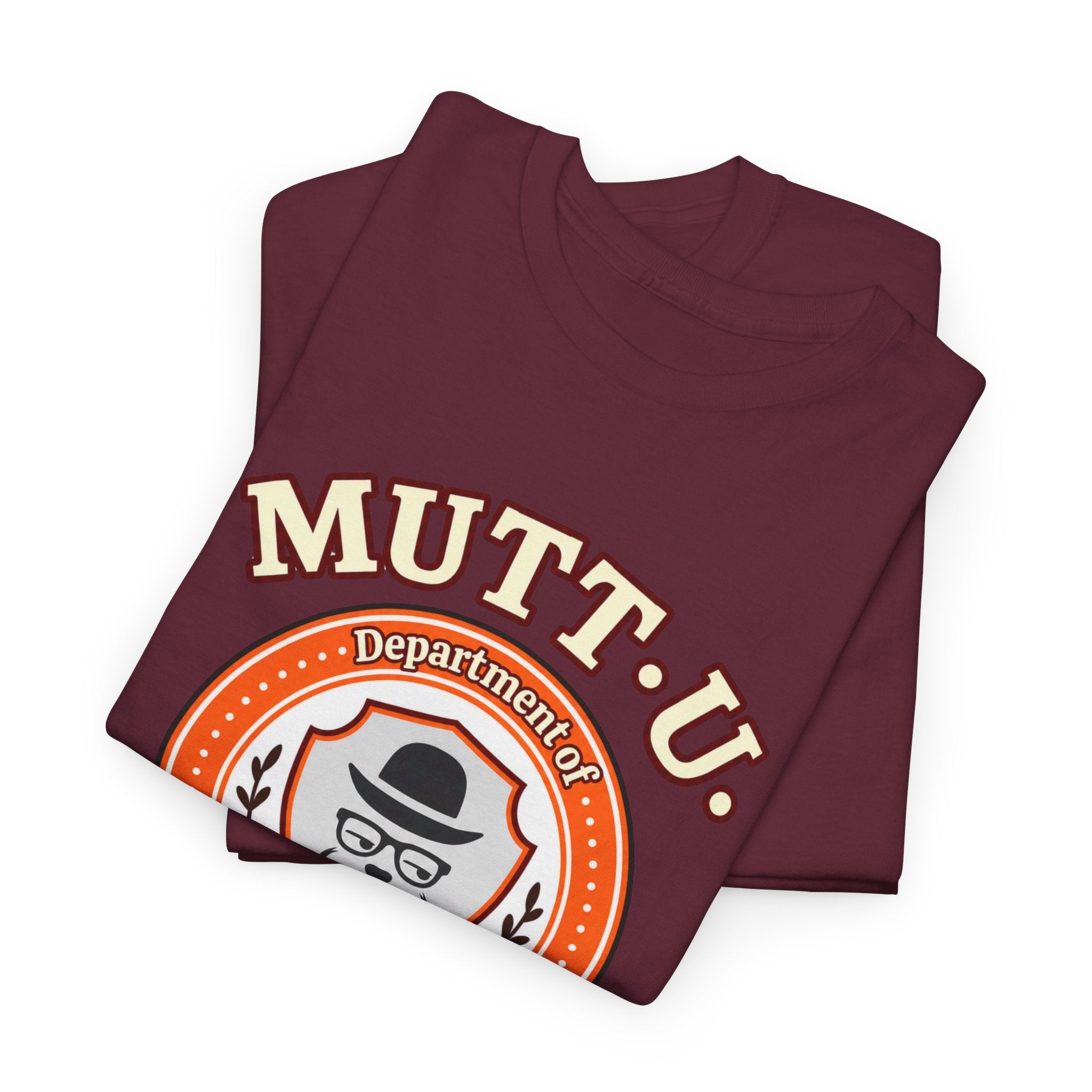 MUTT-U Campus T‑Shirt — School Sophisticated of Sarcasm Mutt Logo Graphic Tee