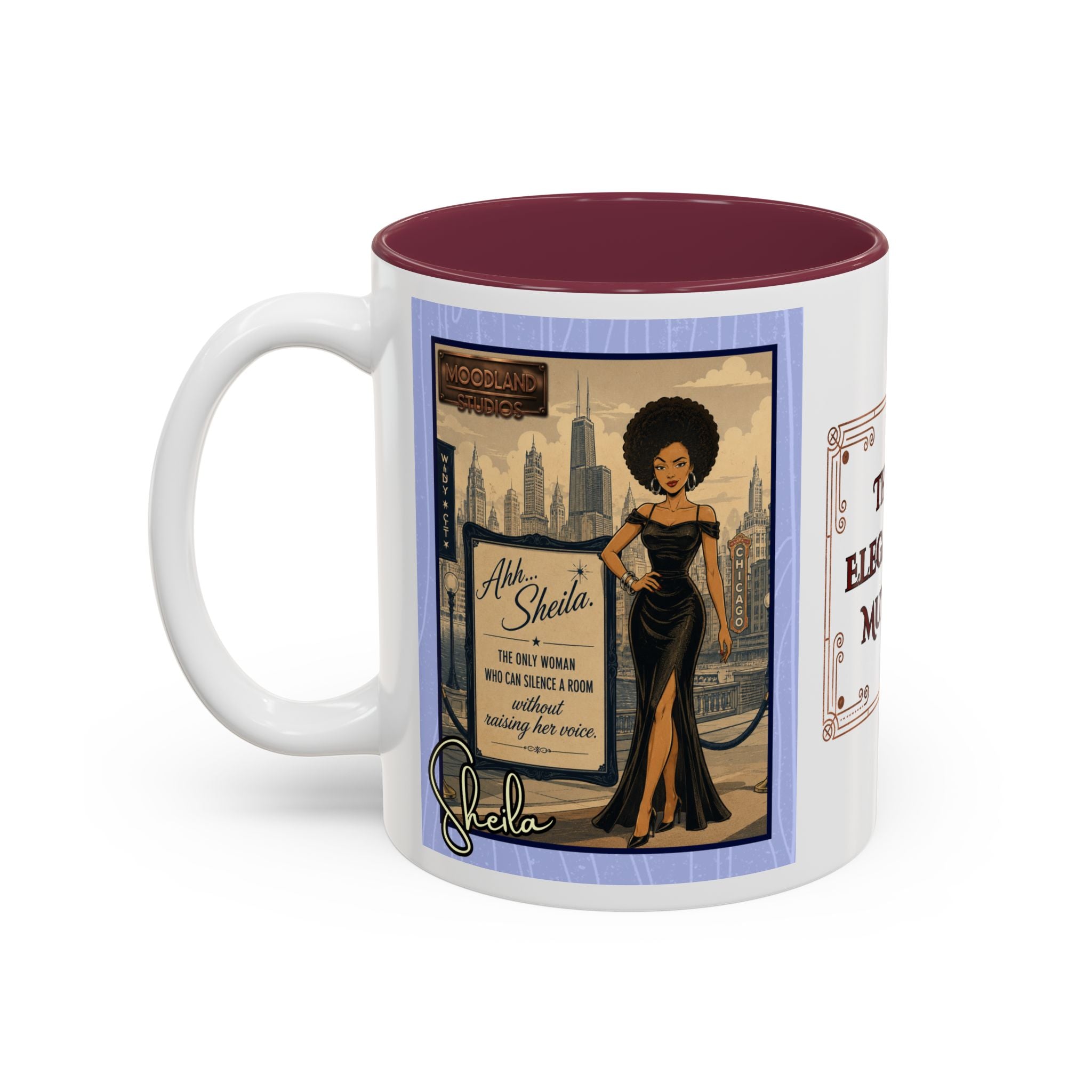 Sheila Accent Mug — Two Tone Coffee Cup (11oz)