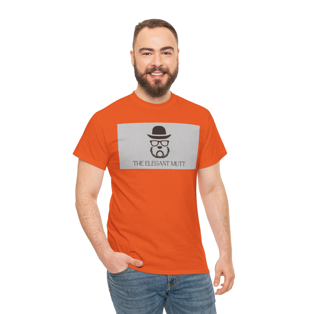 The Elegant Mutt Unisex Heavy Cotton Tee