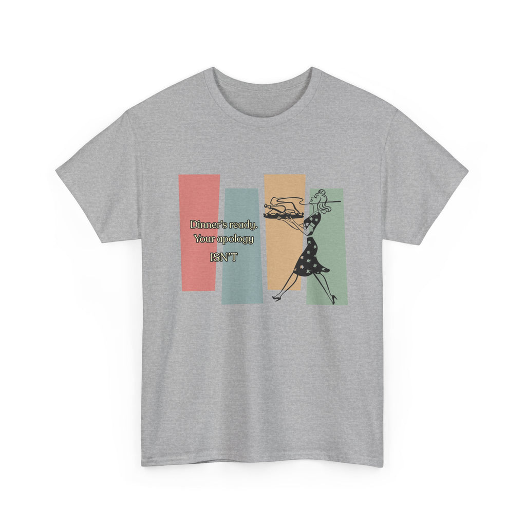 "Common Courtesy" Vintage, Graphic Tee – Dinner's Ready T-Shirt