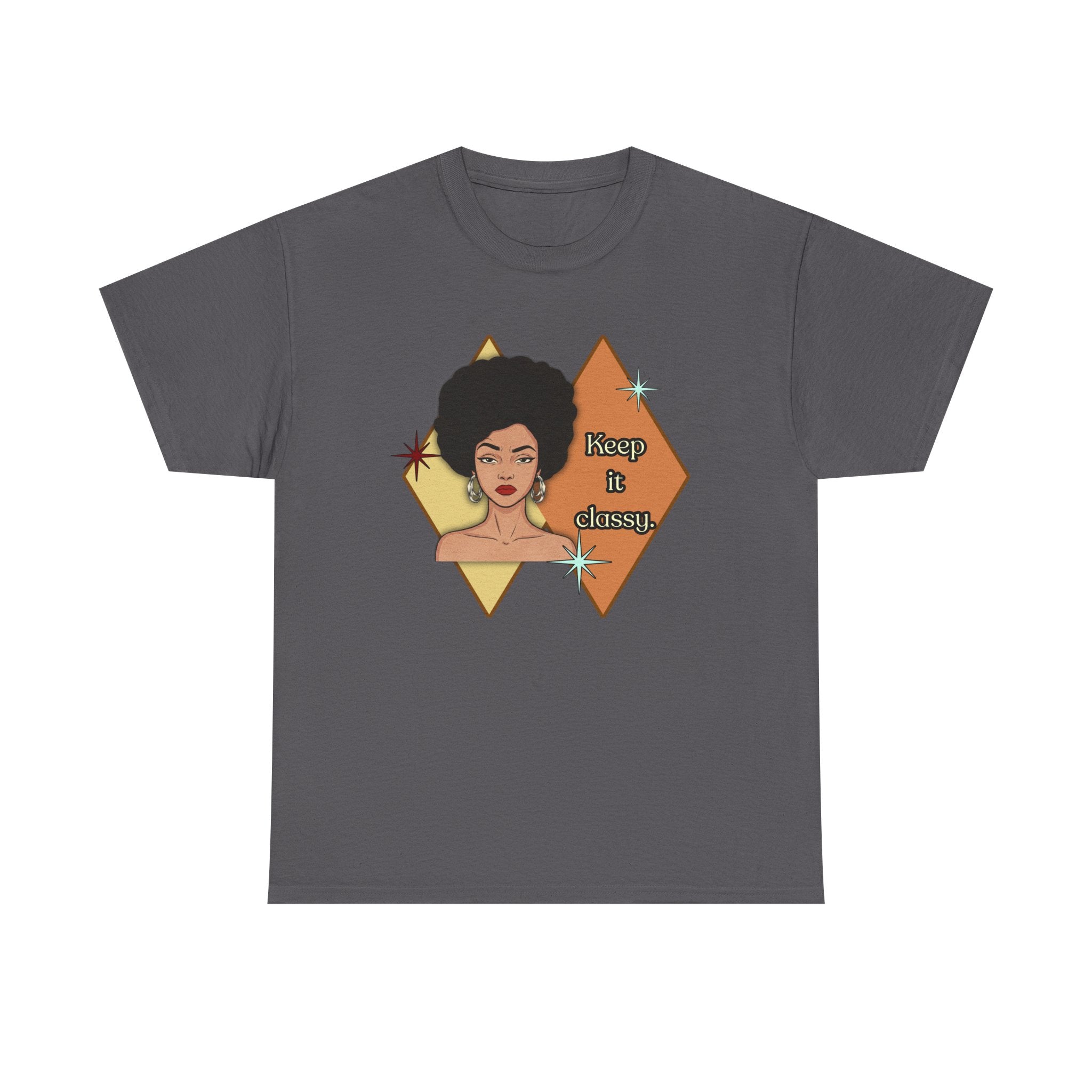 Keep It Classy Retro Tee — Vintage Style Graphic Tee