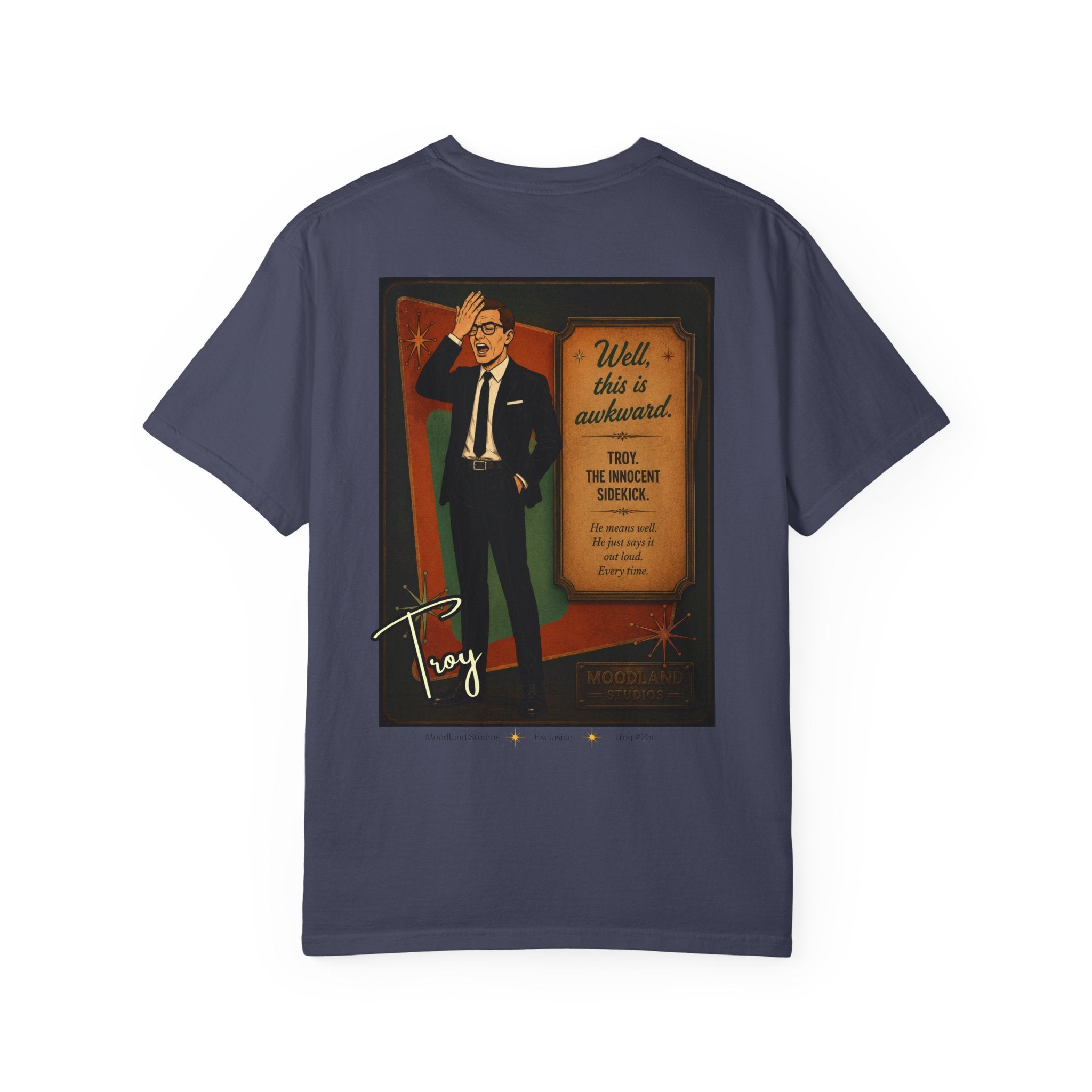 Moodland Studios Troy Retro T-Shirt — Vintage Studio Poster Tee