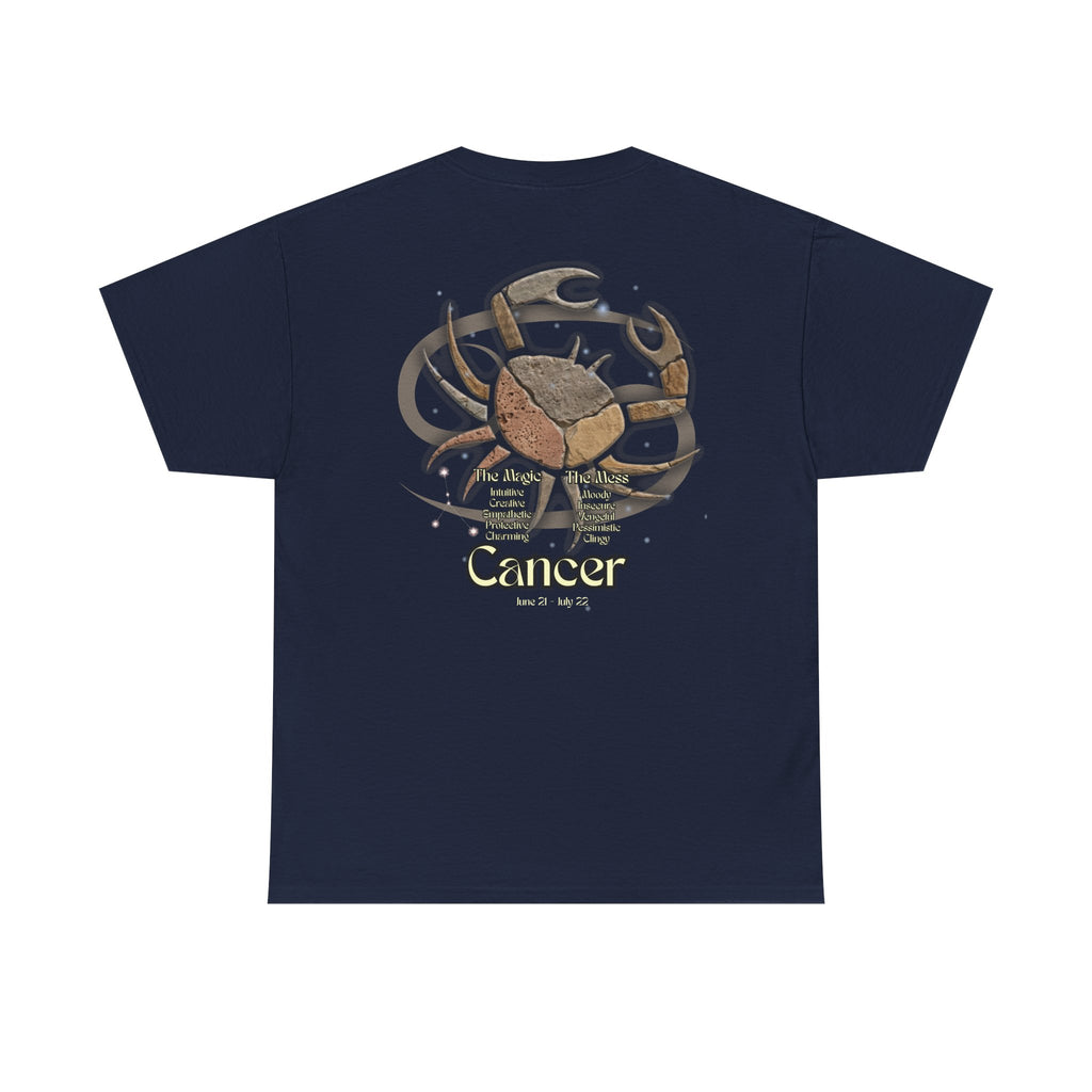 The Zodiac Society Astrology T‑Shirt – Cancer Graphic Tee