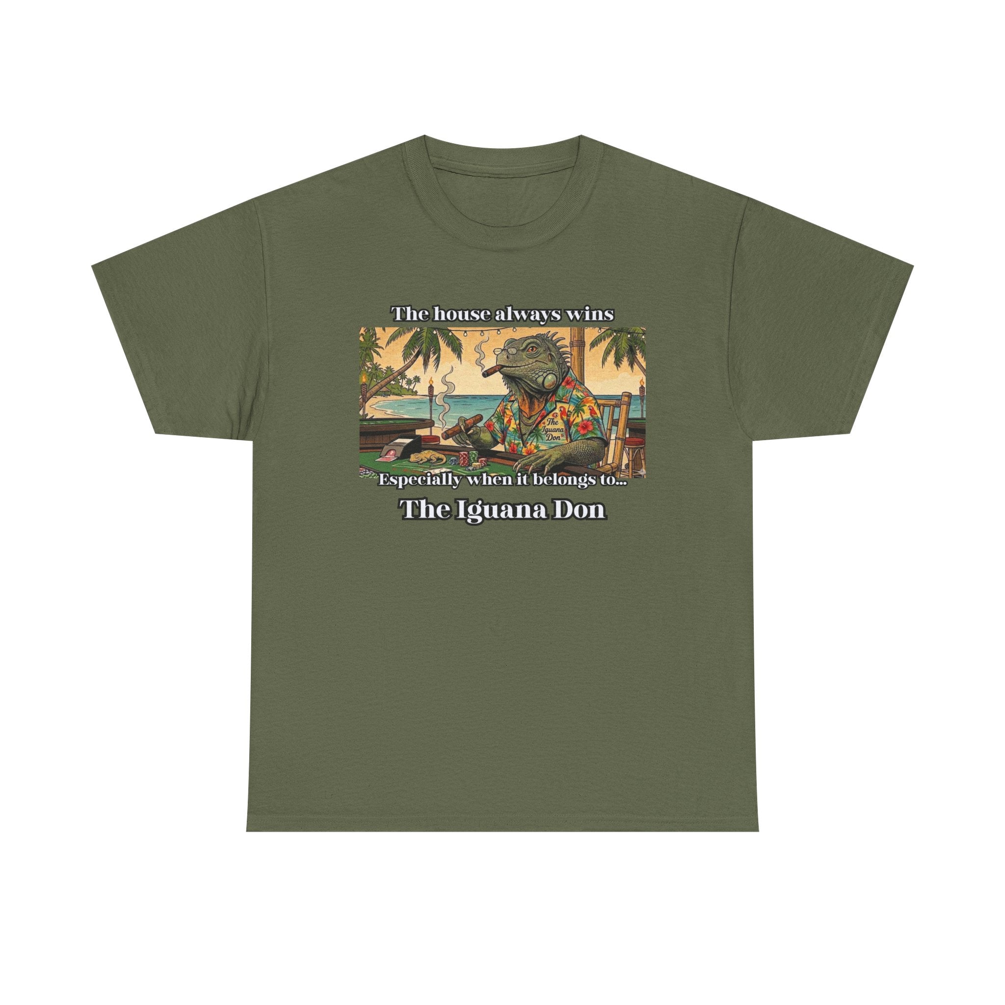 The Iguana Don Tee – Original Mob Boss Retro Graphic Tee