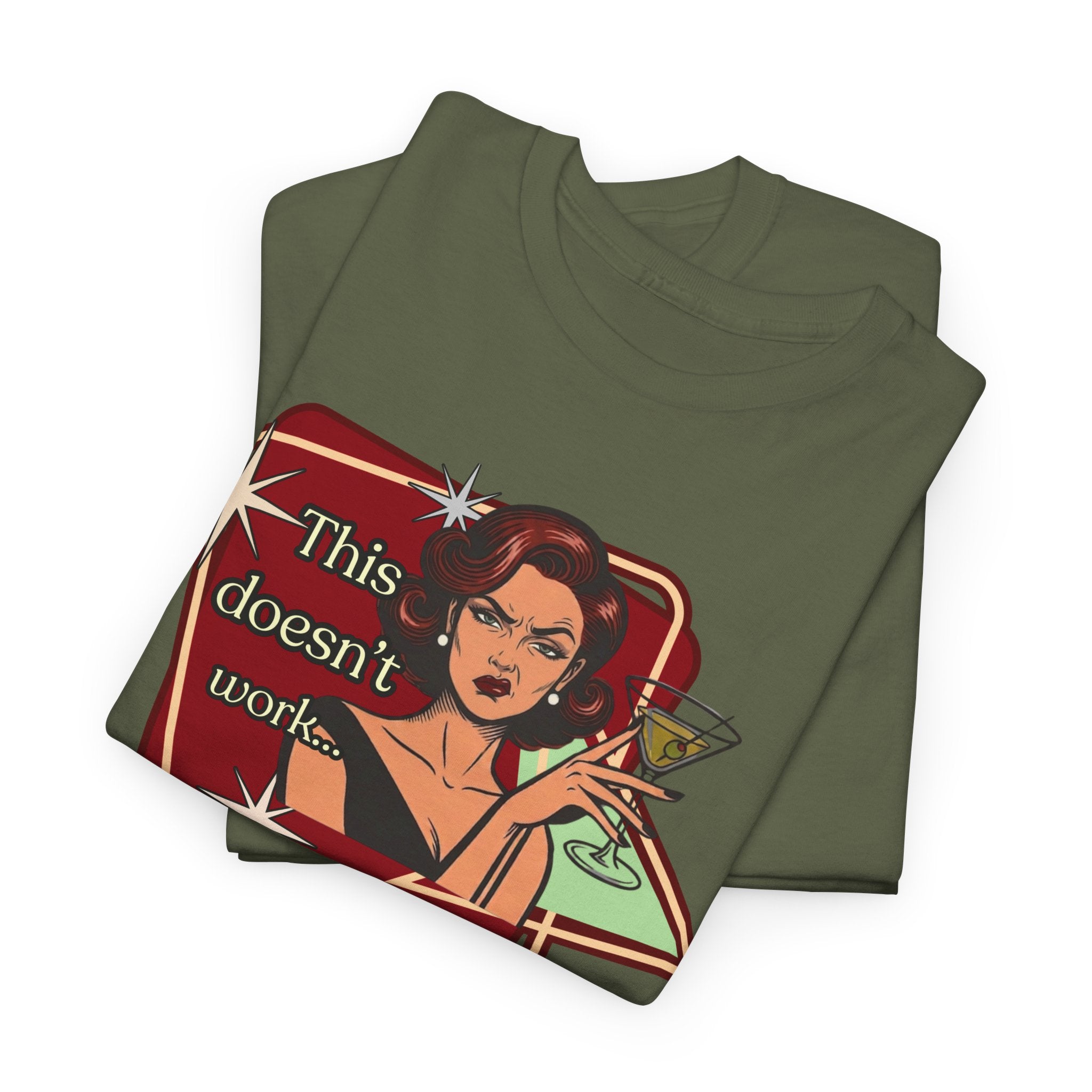 This Doesn't Work Retro Tee — Vintage Style Graphic Tee