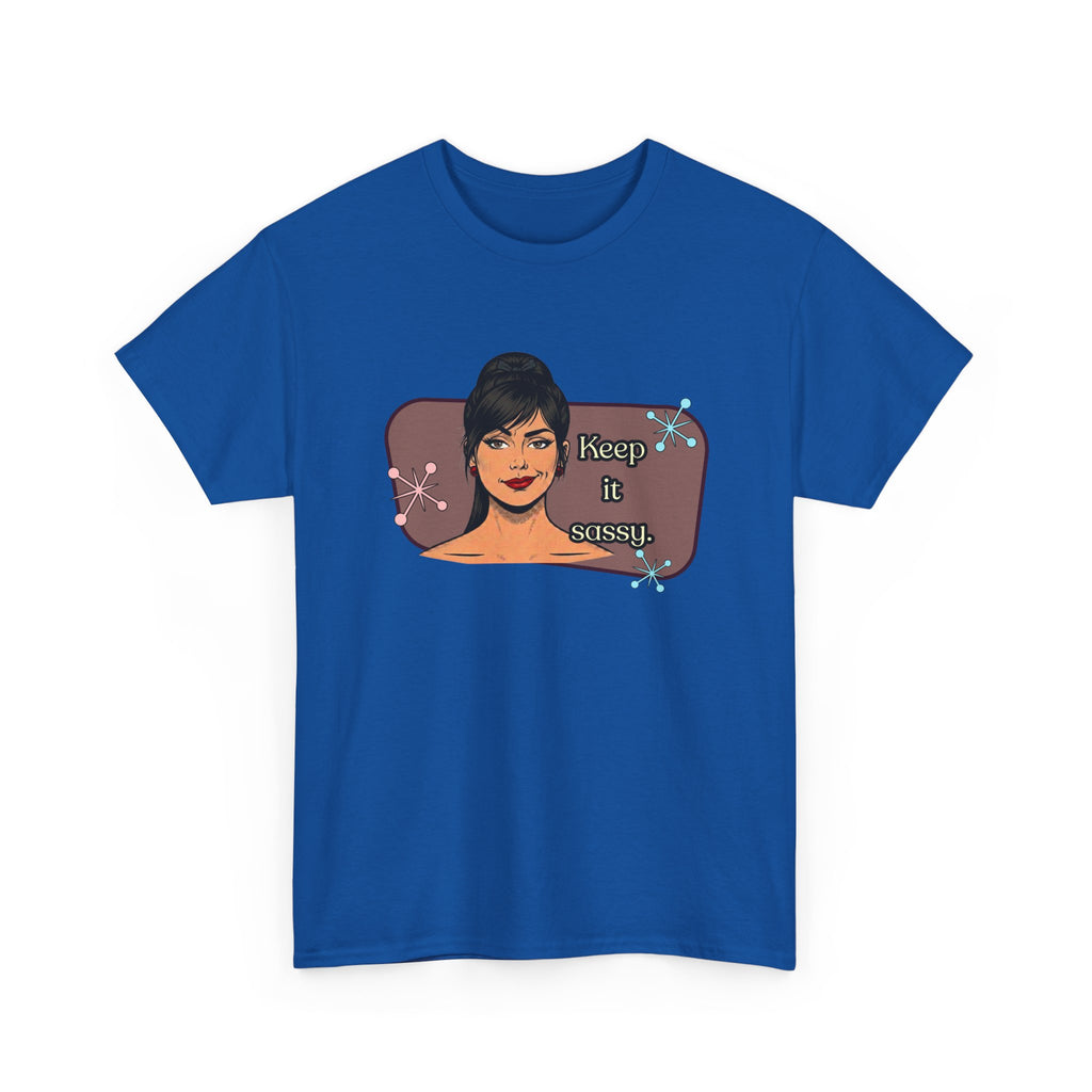 Keep It Sassy Retro Tee — Vintage Style Graphic Tee