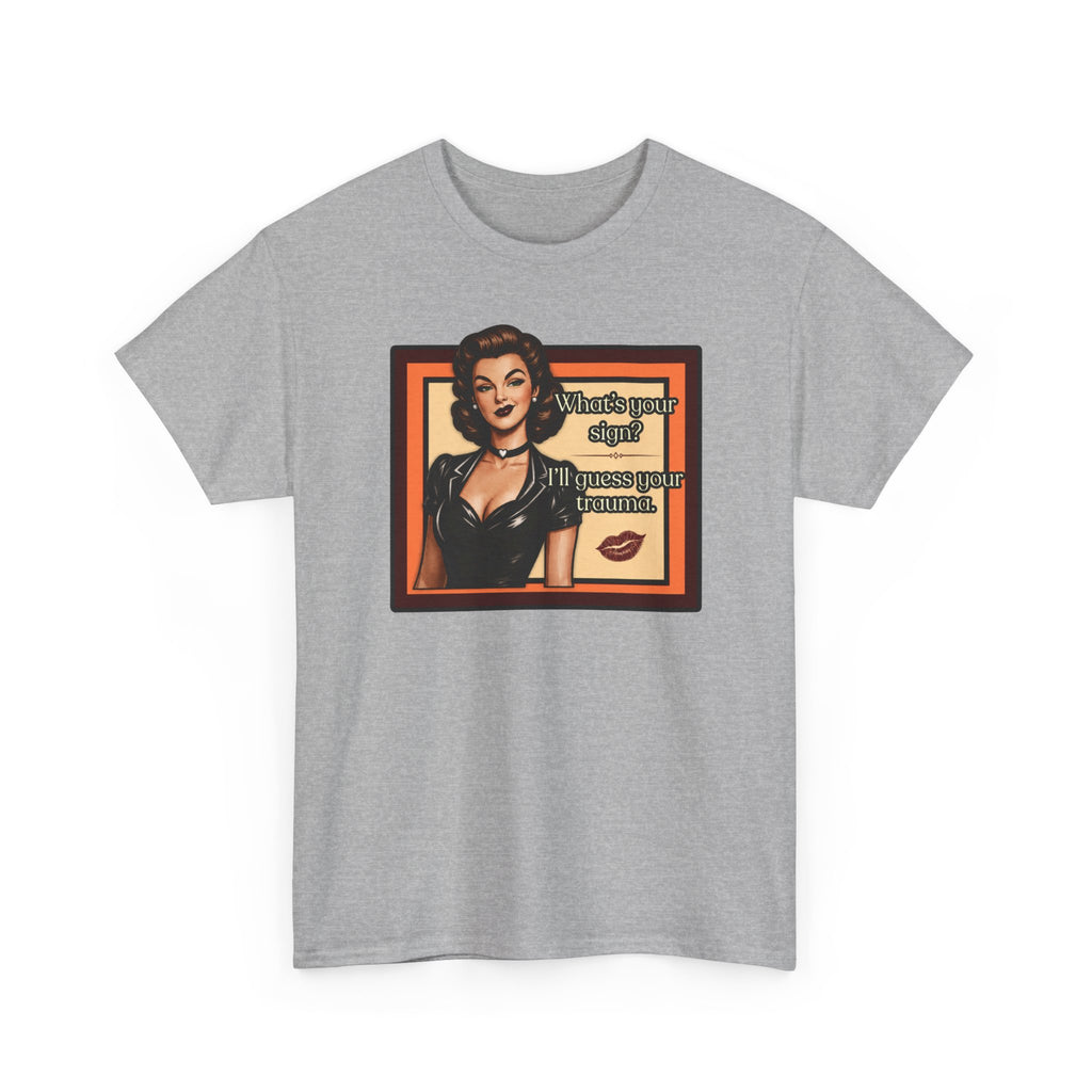 What's Your Sign? Retro T-Shirt - Melinda Speaks (Vol1) Vintage Style Graphic Tee