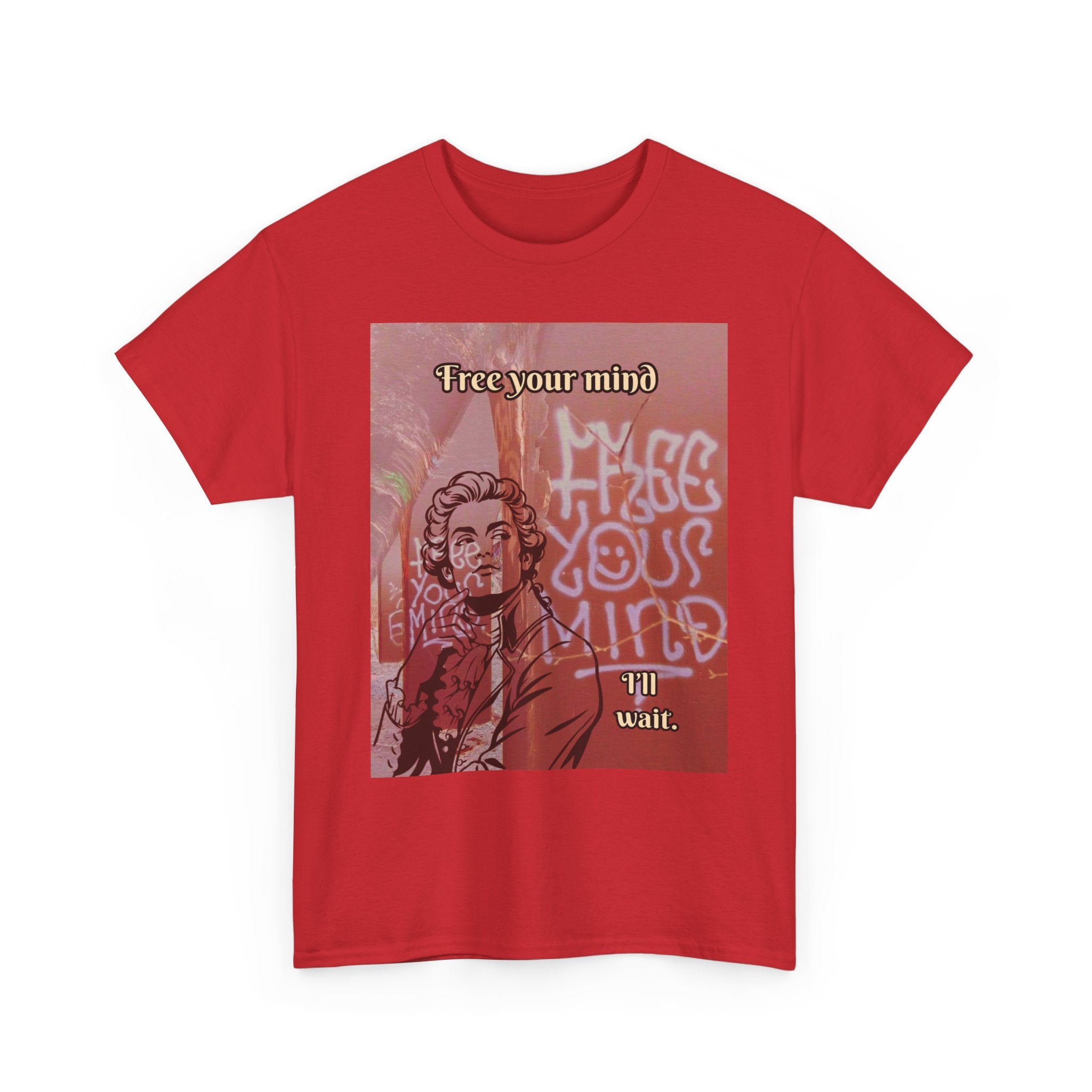 Free Your Mind. I'll Wait 2. — Vintage Graphic Tee