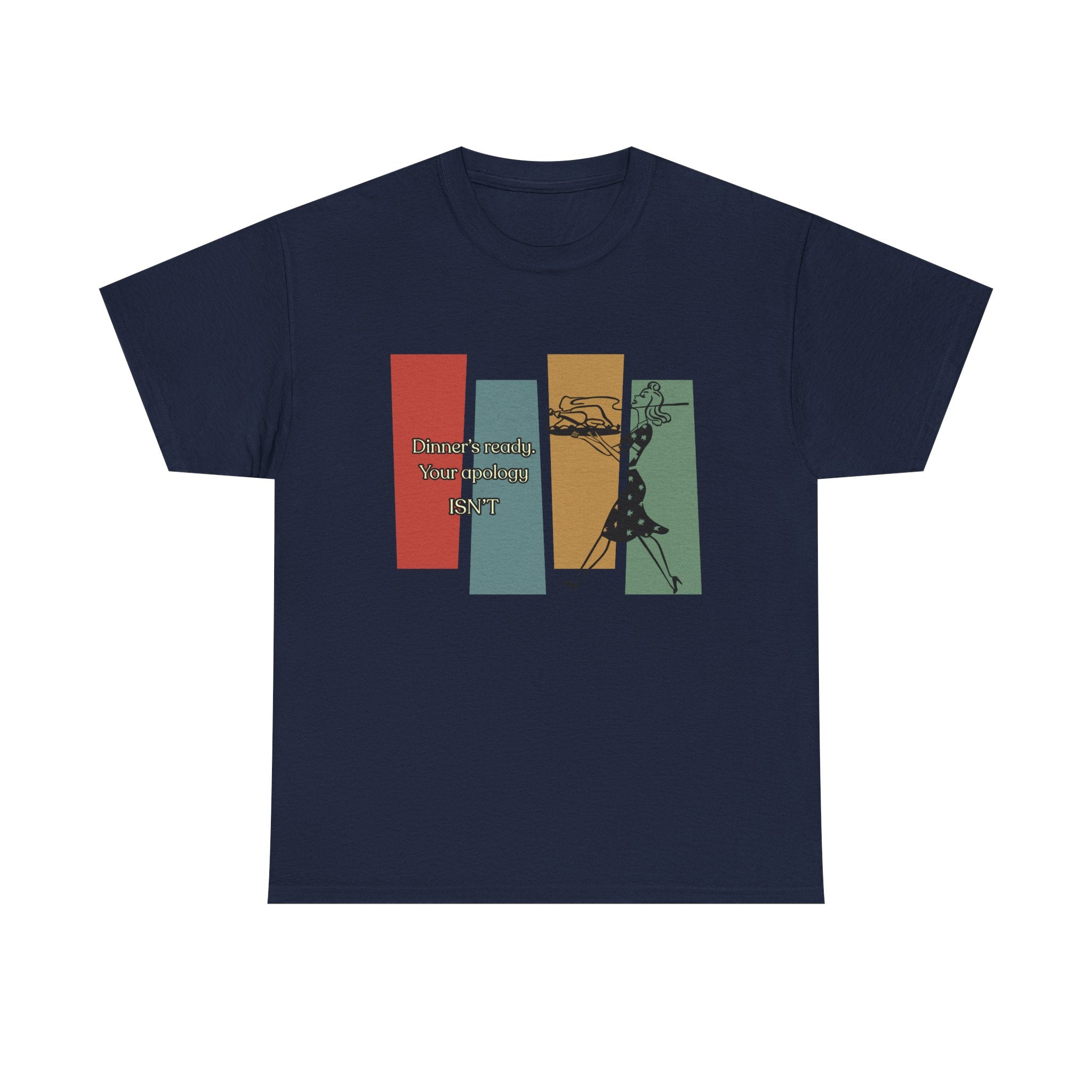 "Common Courtesy" Vintage, Graphic Tee – Dinner's Ready T-Shirt