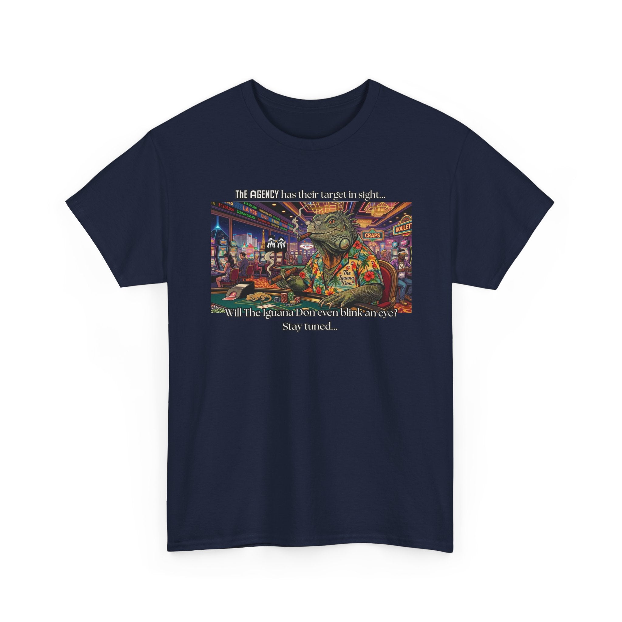 The Iguana Don T #2  -- Original Mob Boss Vegas Retro Graphic Tee