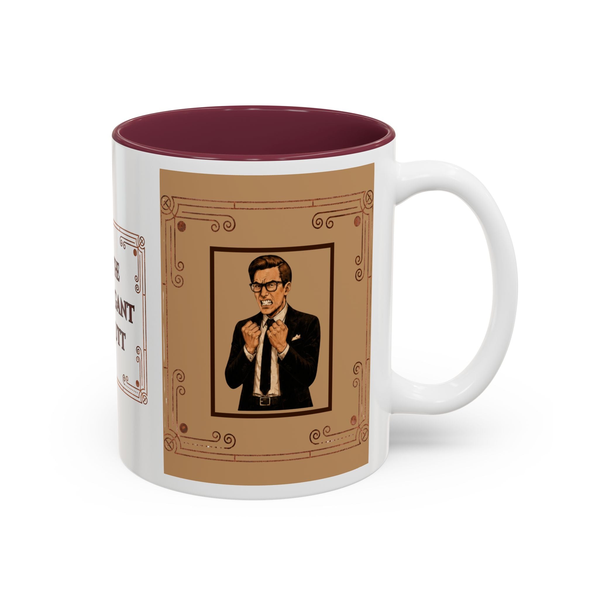 Troy Accent Mug - Two Tone Coffee Cup (11oz)