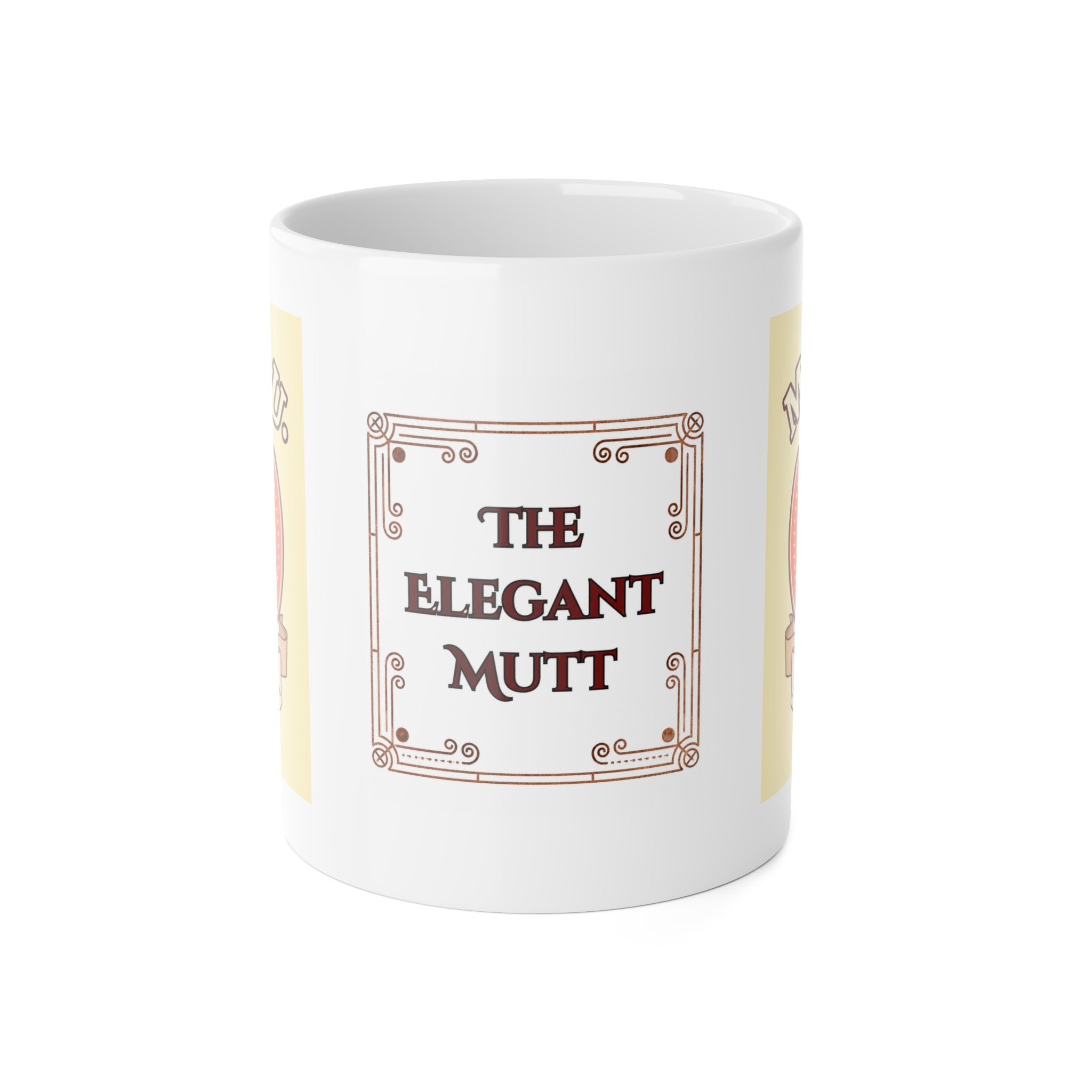 Mutt U Situational Awareness Ceramic Mug — Campus Coffee Cup (11oz)
