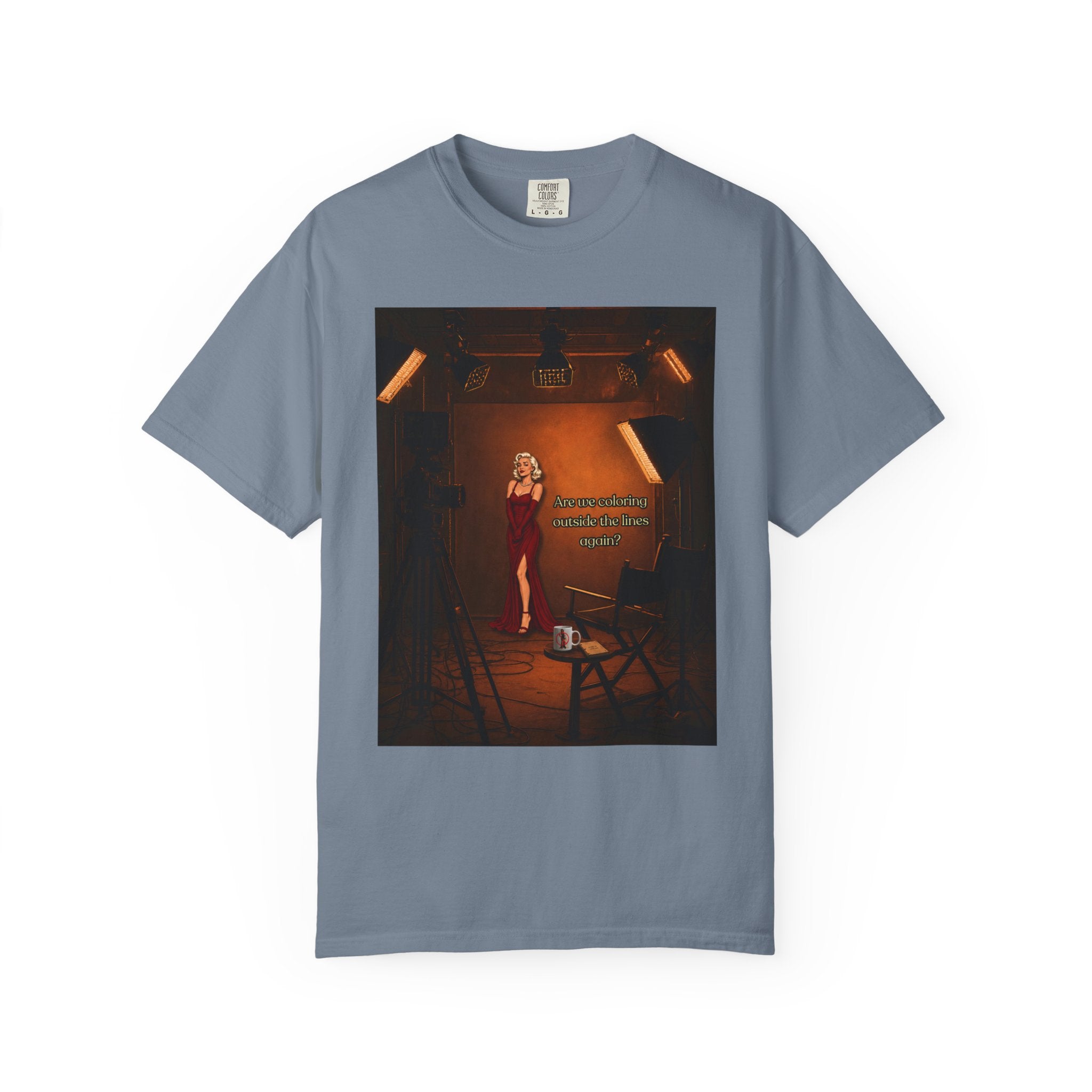 Are We Coloring Outside the lines again? Retro T-Shirt — Vintage Lexi Studio Graphic Tee