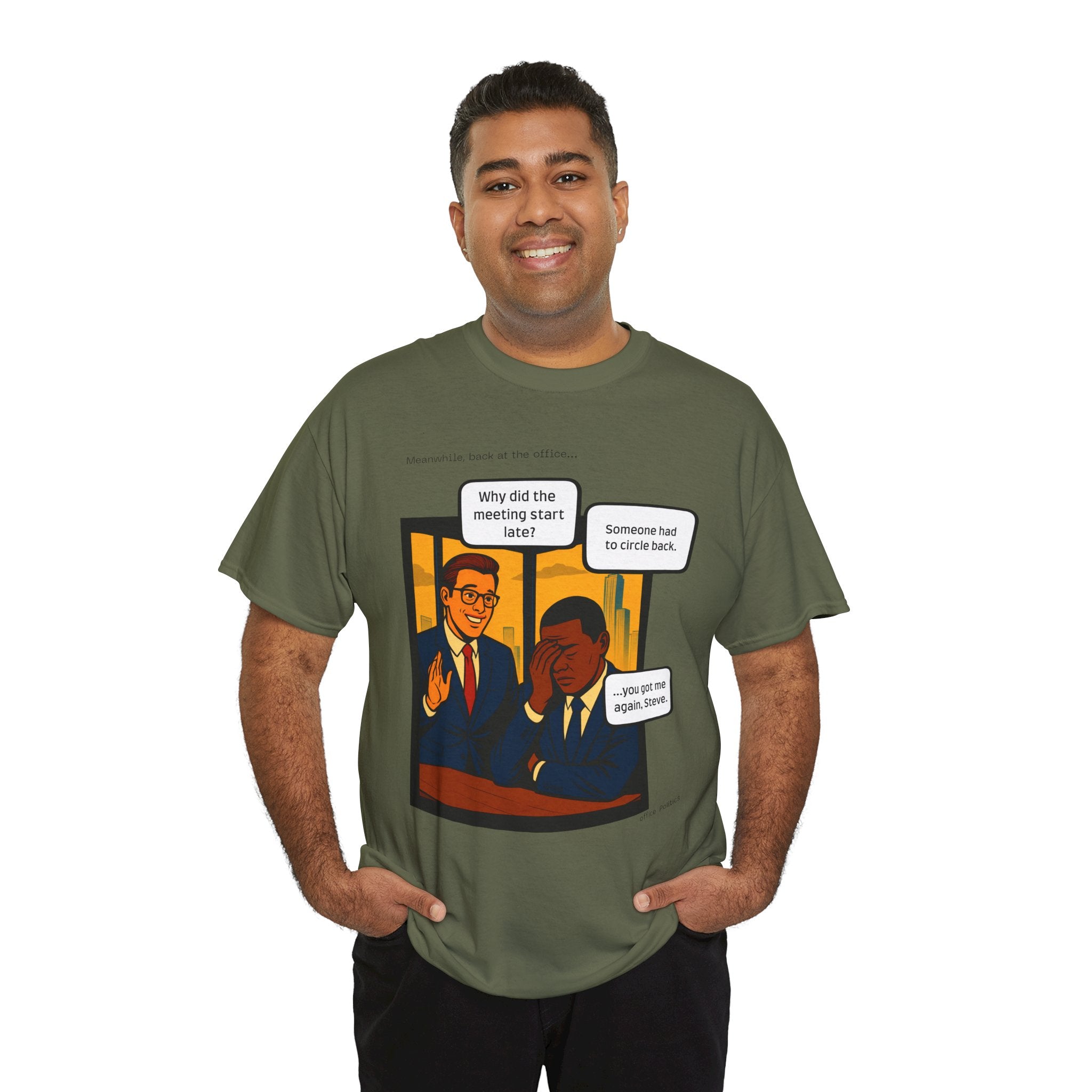 office Politics — Circling Back Graphic Tee