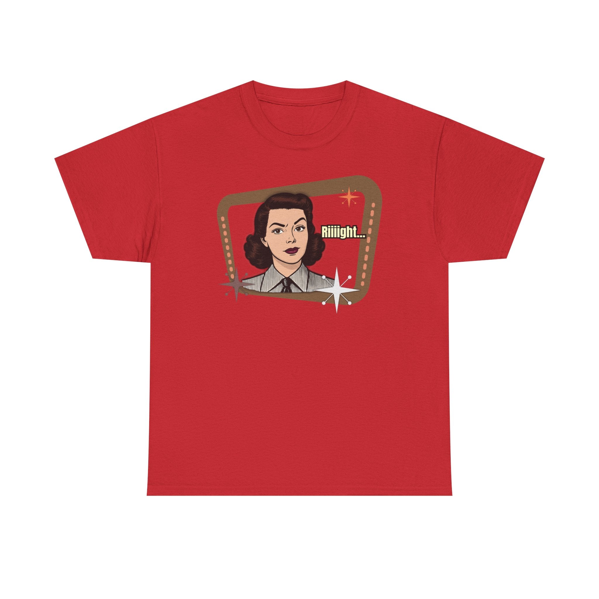Riiiight... Retro Tee  – Vintage Style Graphic Tee
