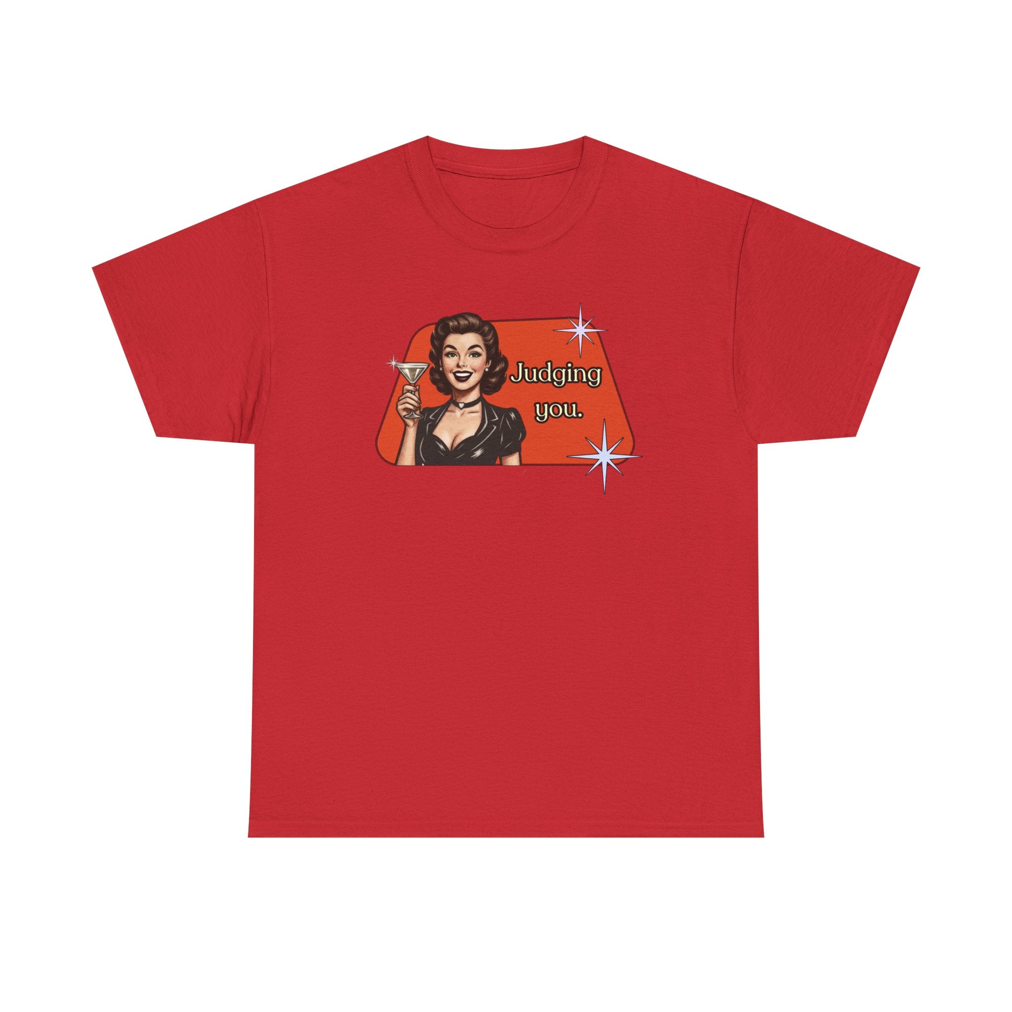 Judging You Retro T-Shirt — Vintage Style Graphic Tee
