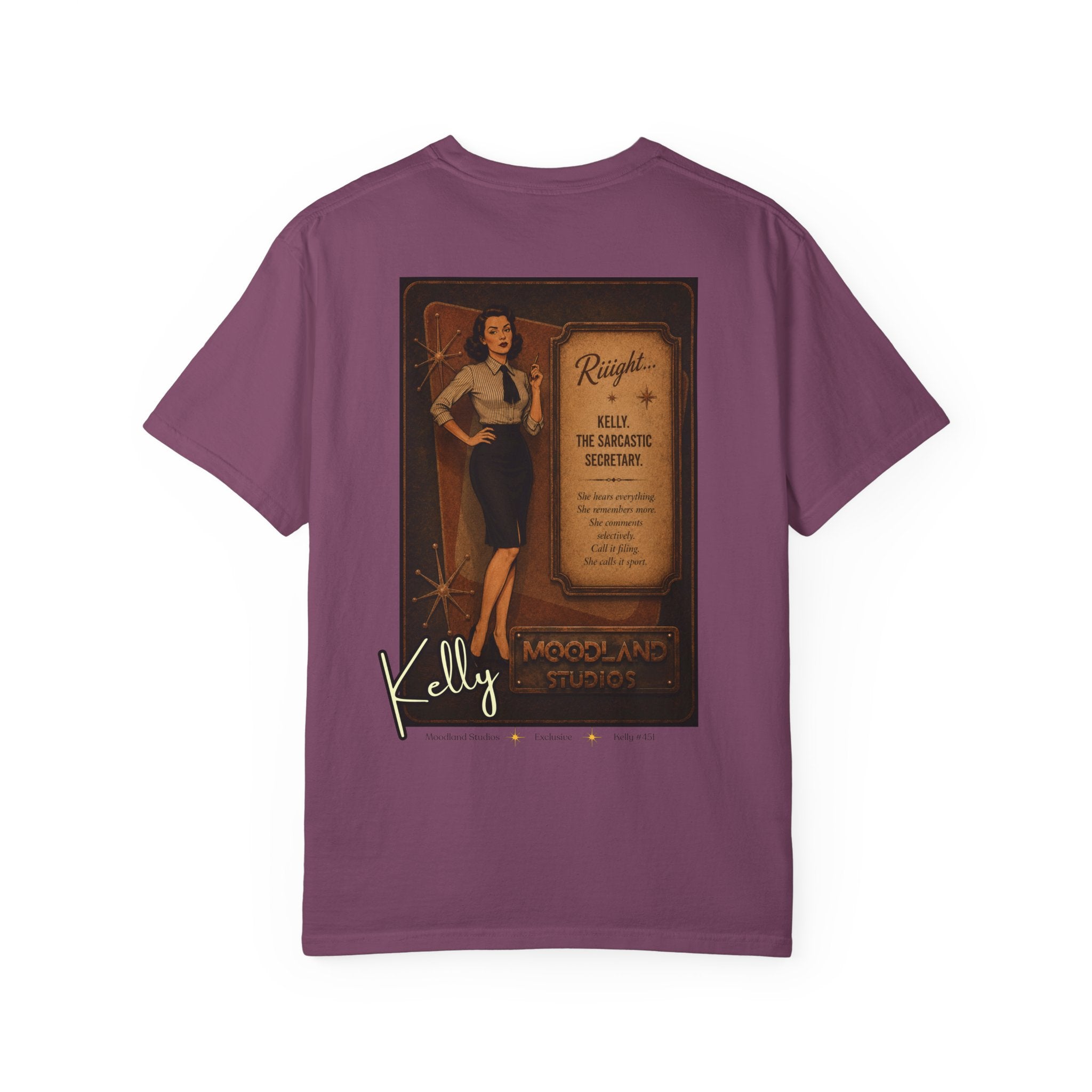 Moodland Studios Kelly Retro T-Shirt — Vintage Studio Poster Tee