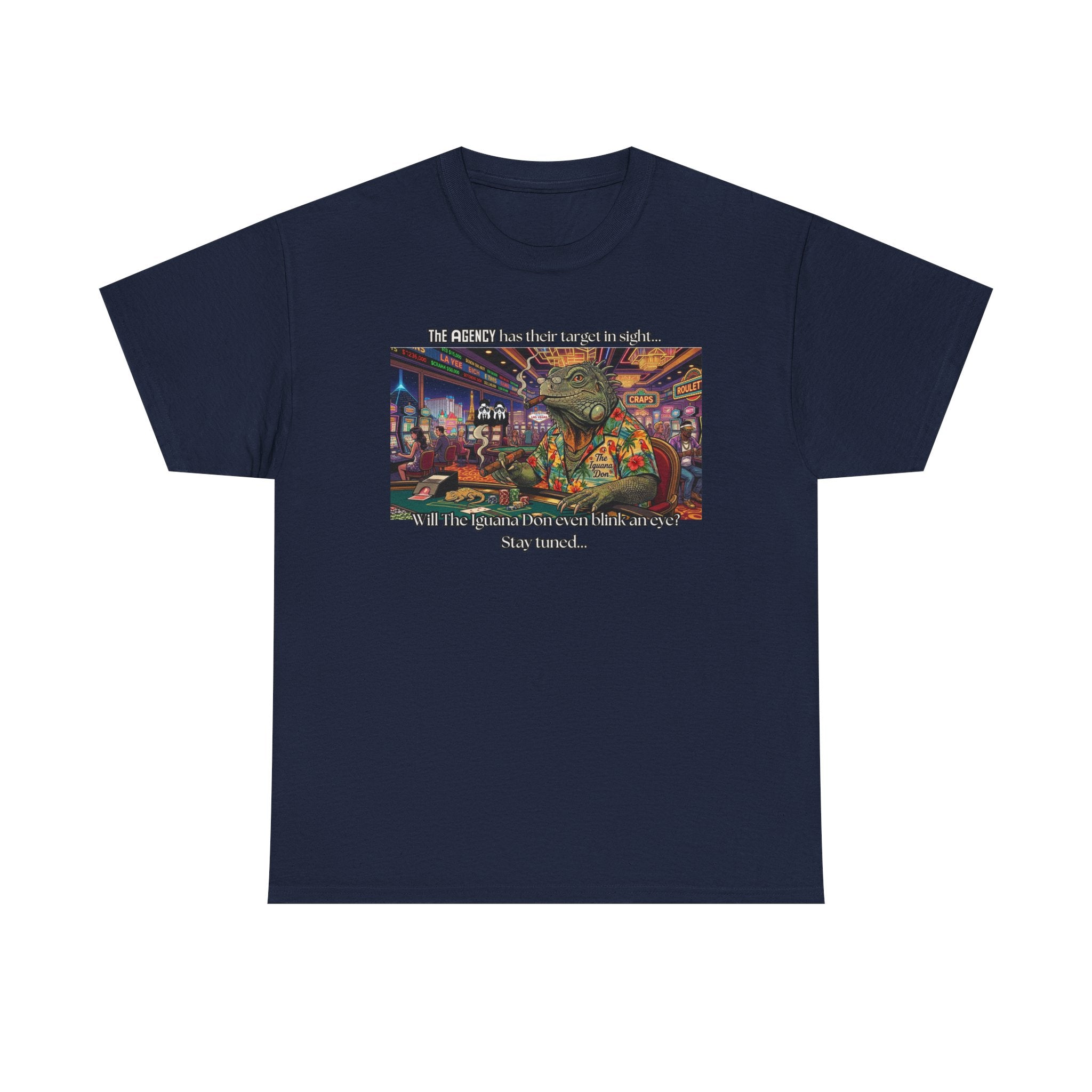 The Iguana Don T #2  -- Original Mob Boss Vegas Retro Graphic Tee