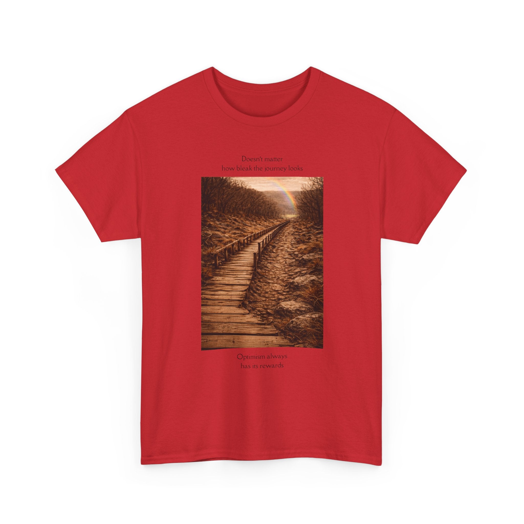 Inspirational Nature T-Shirt | Scenic Optimism Graphic Tee