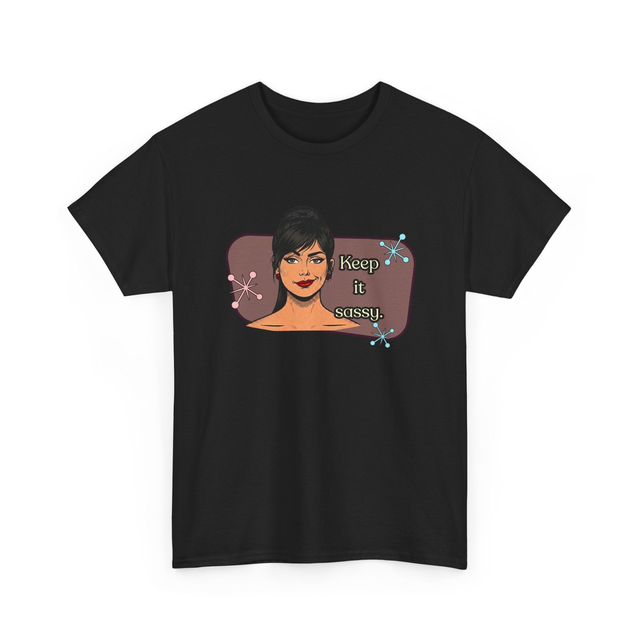 Keep It Sassy Retro Tee — Vintage Style Graphic Tee