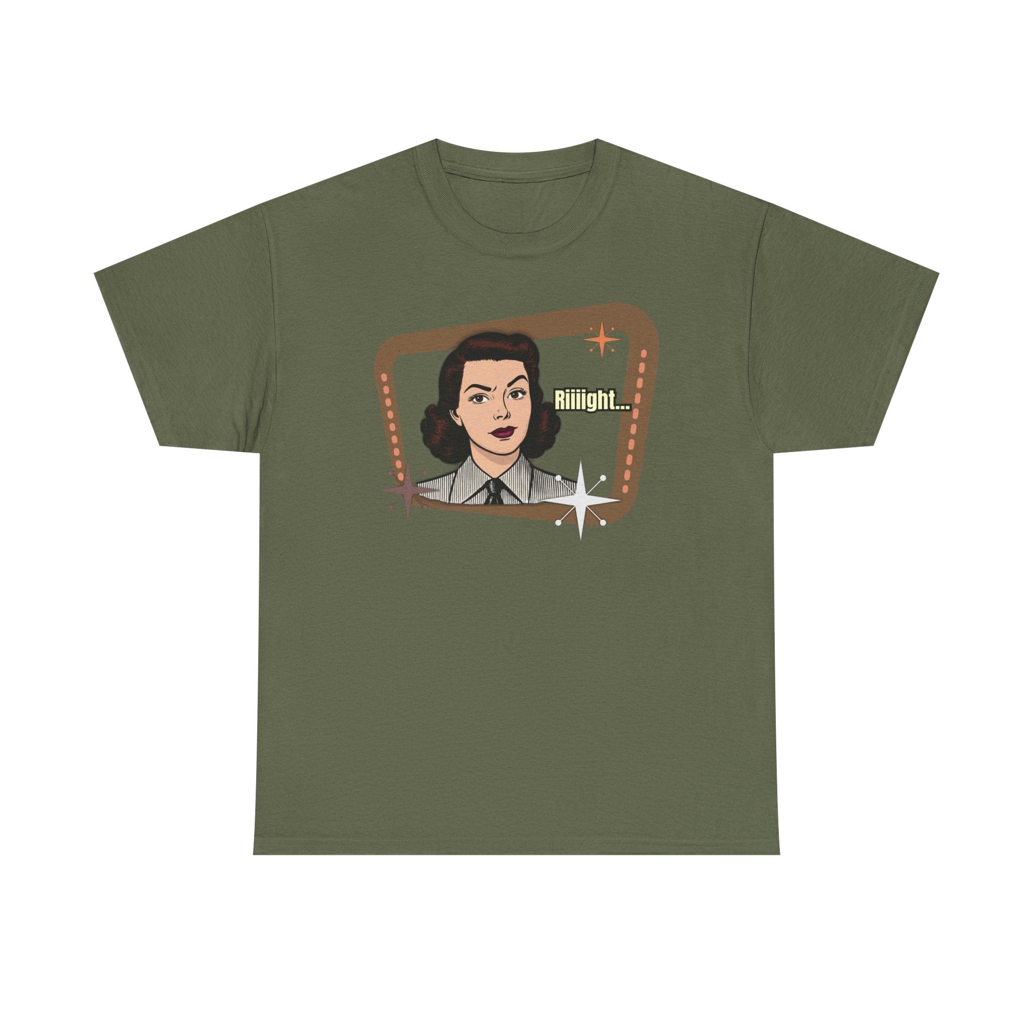 Riiiight... Retro Tee  – Vintage Style Graphic Tee